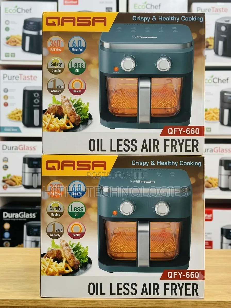 Big QASA AIRFRYER 
(Payment on Delivery Within Ibadan)