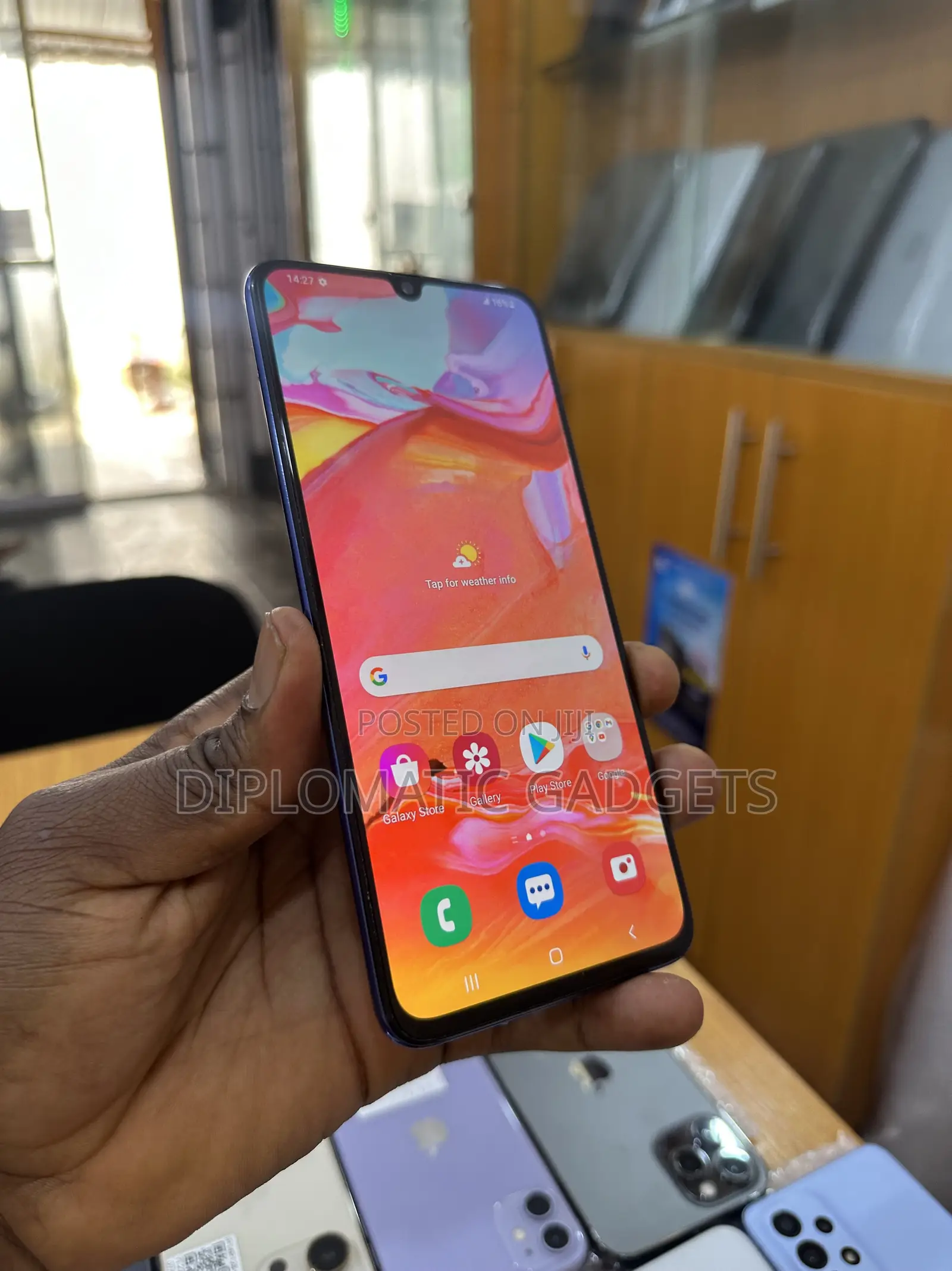 Samsung Galaxy A70 128 GB Blue