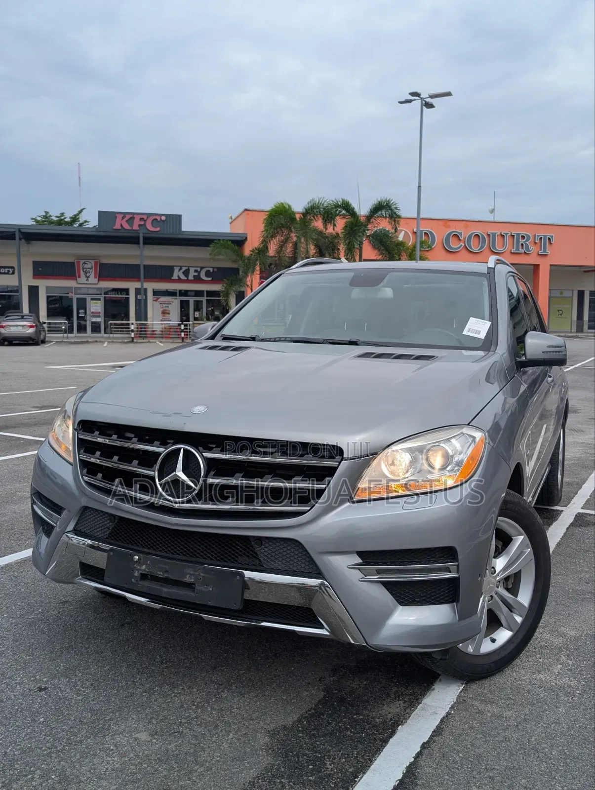 Mercedes-Benz M Class 2012 Gray