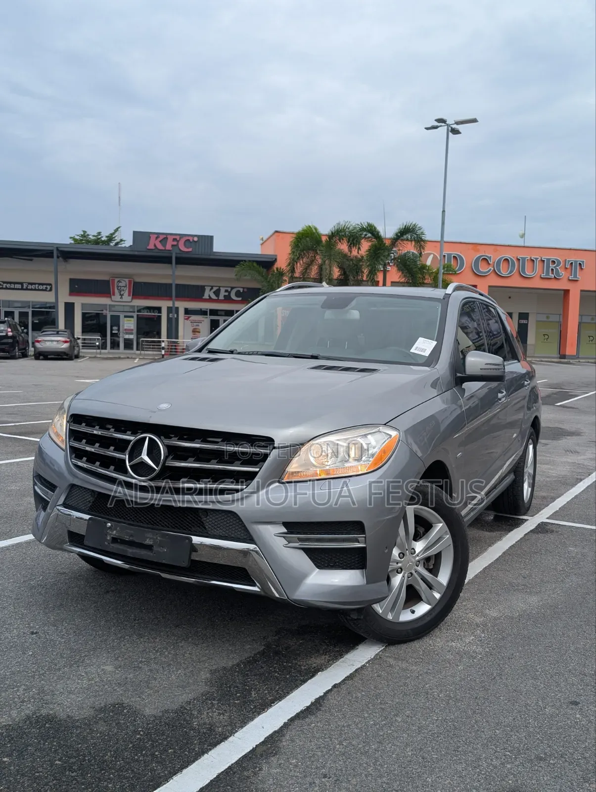 Mercedes-Benz M Class 2012 Gray