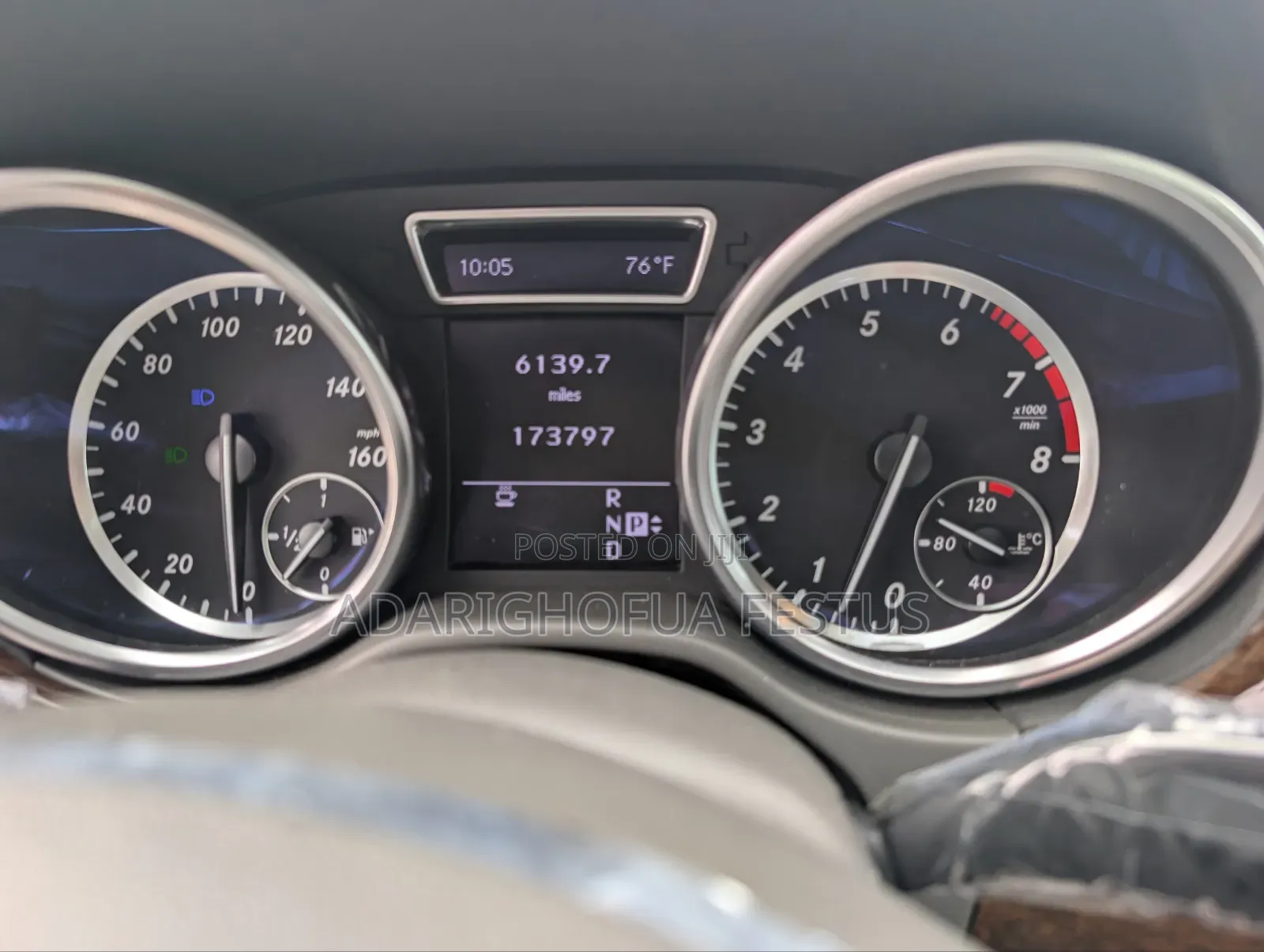 Mercedes-Benz M Class 2012 Gray