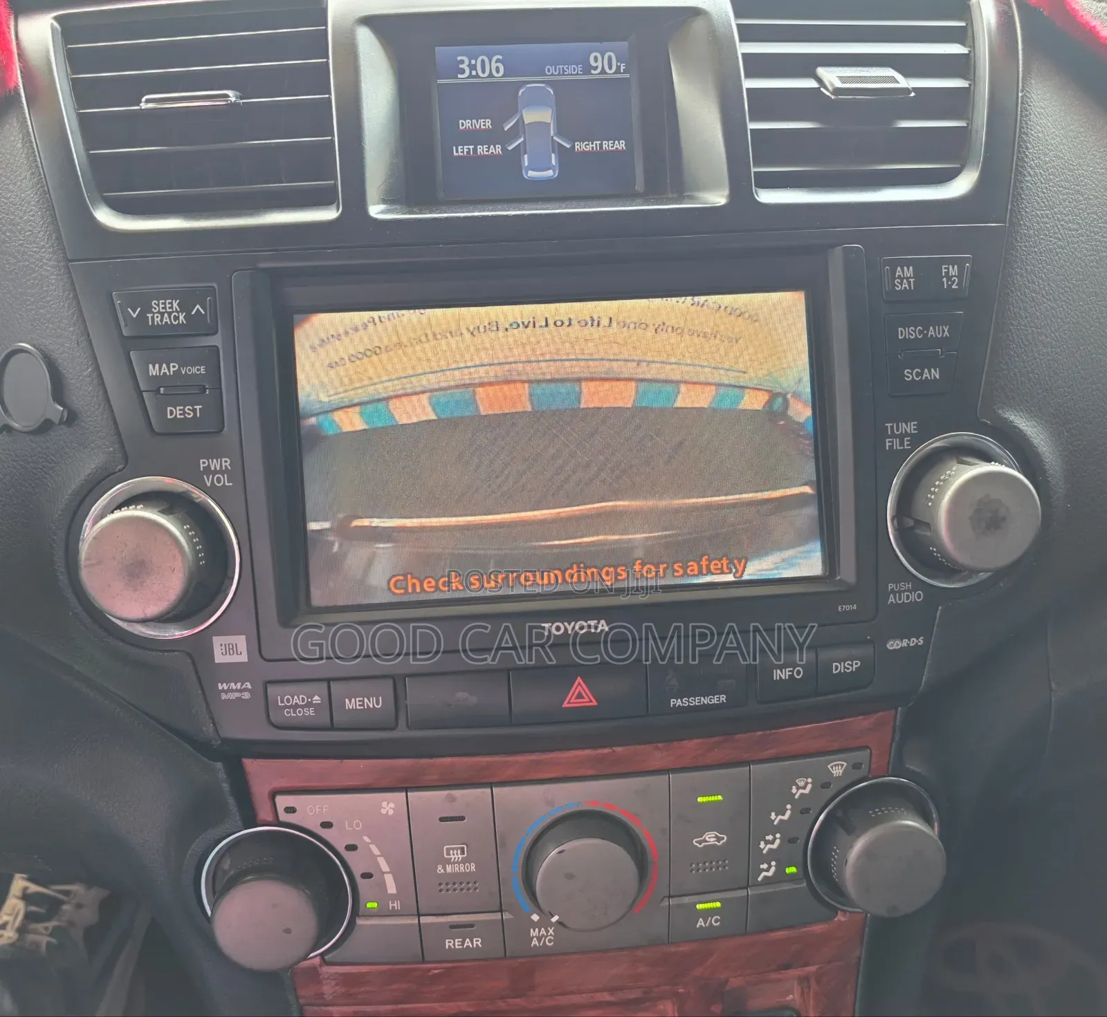 Toyota Highlander 2008 Black