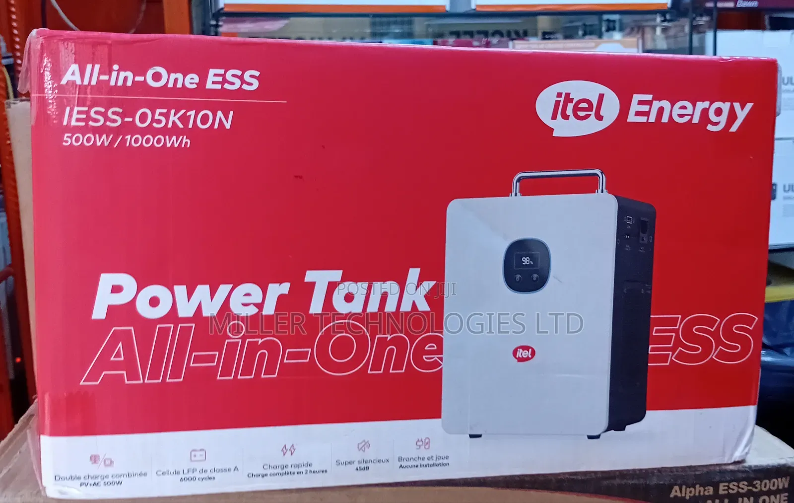 Itel All in One Power Tank 500w/1000kwh