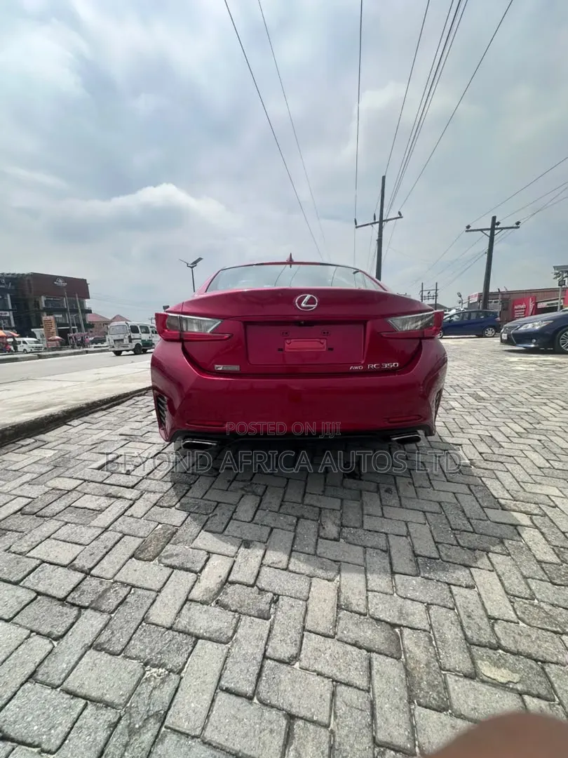 Lexus RC 2016 Red