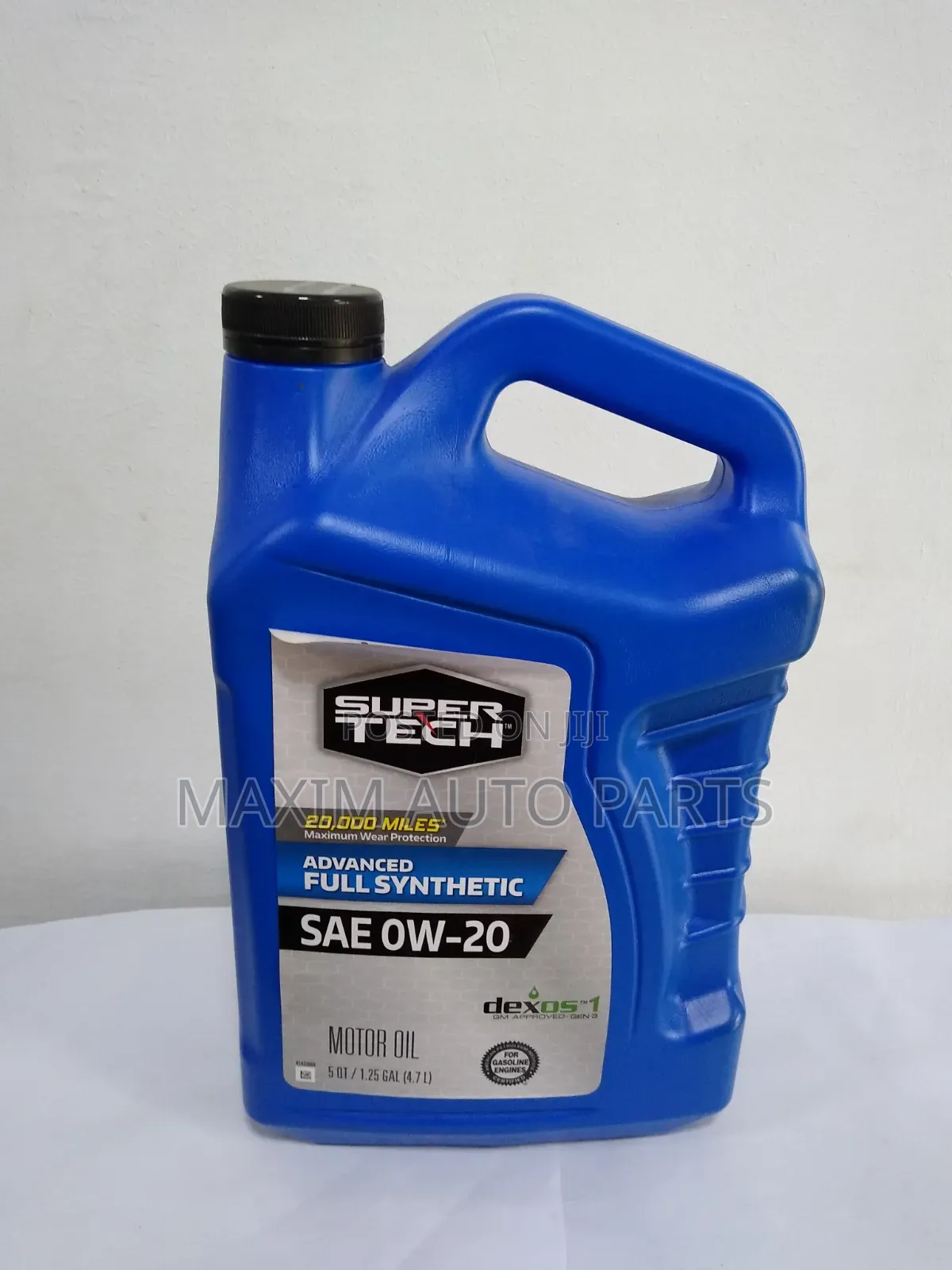 Super Tech 0w-20 Advanced Full Synthetic Motor Oil (20,000 Miles)