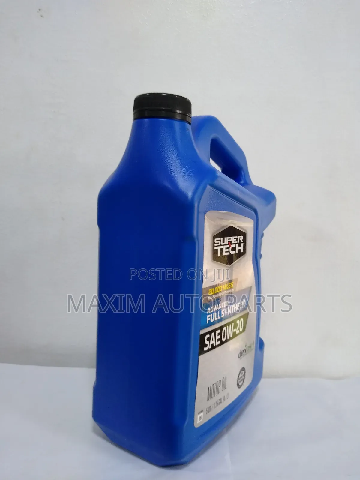Super Tech 0w-20 Advanced Full Synthetic Motor Oil (20,000 Miles)