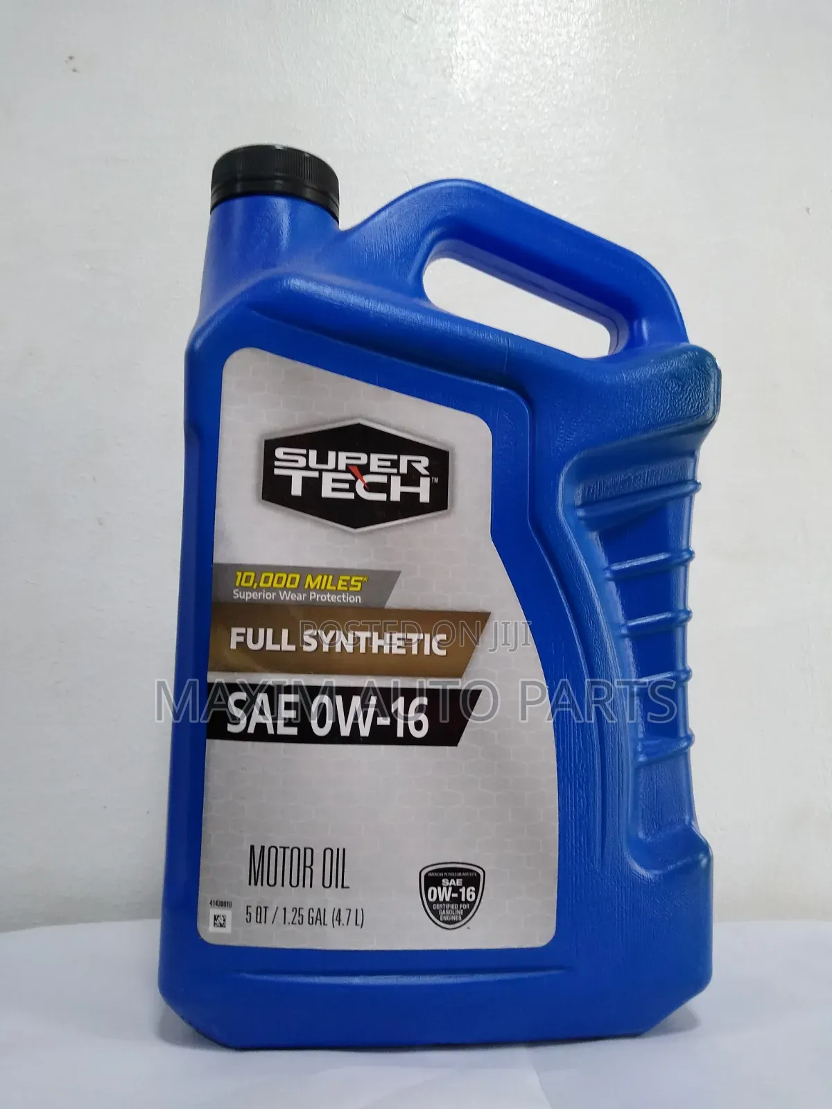 Super Tech 0w-16 Full Synthetic Motor Oil ,5 Quart