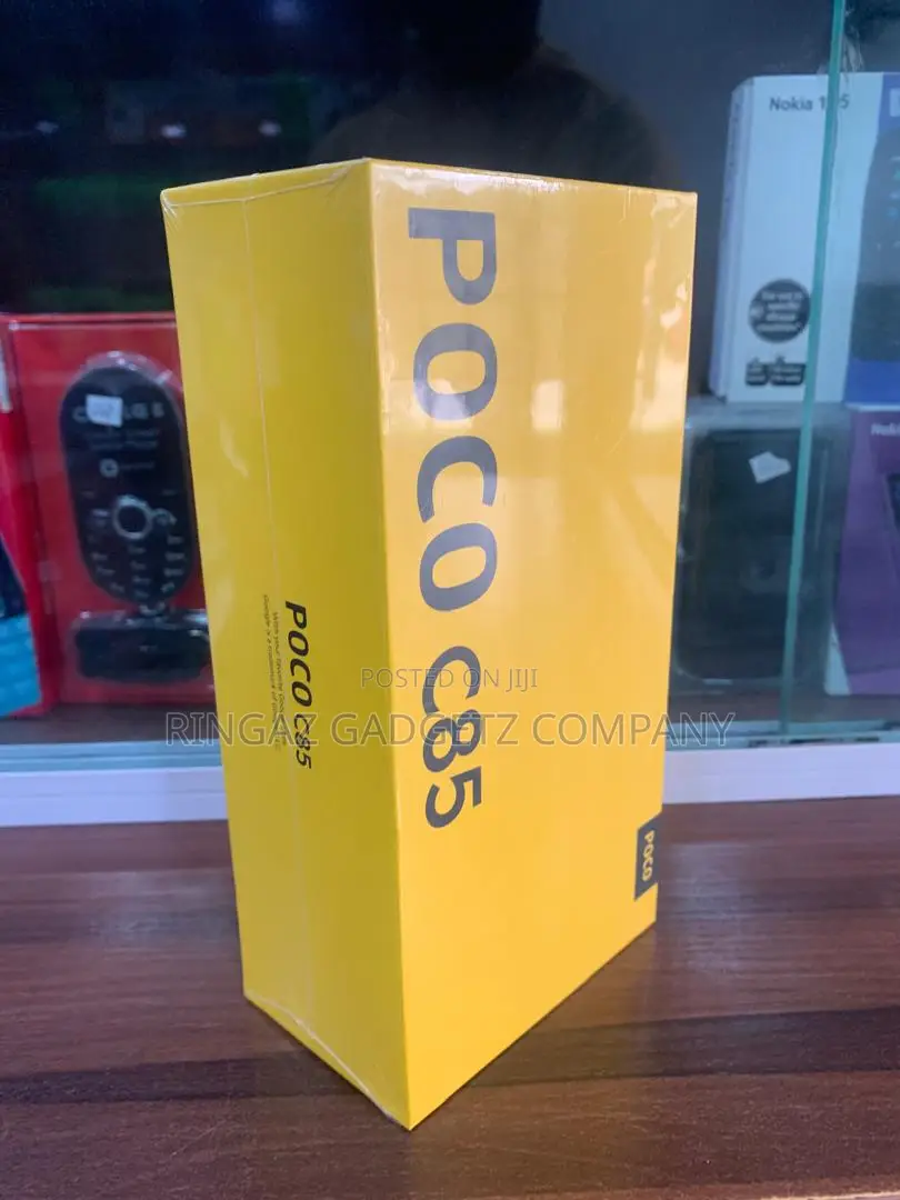New Xiaomi Poco C85 4G 256 GB Black