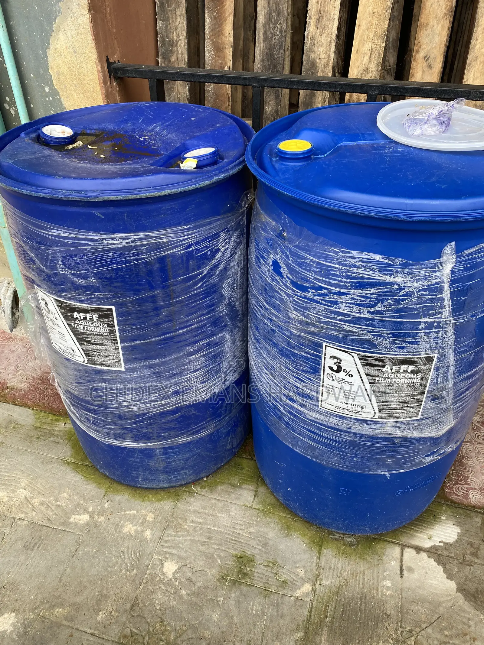 200-Liter Drum of 3% Aqueous Film Forming Foam (AFFF) Concentrate.