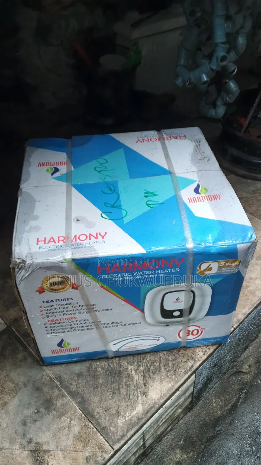 30 Liters Water Heater