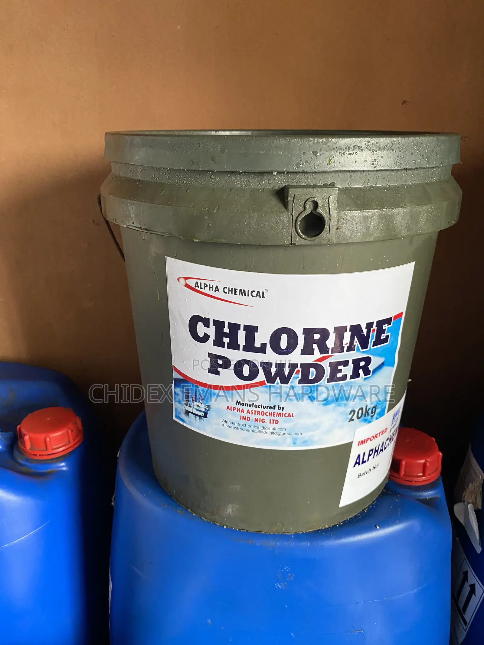 20kg Alpha Chemical Branded Chlorine Powder