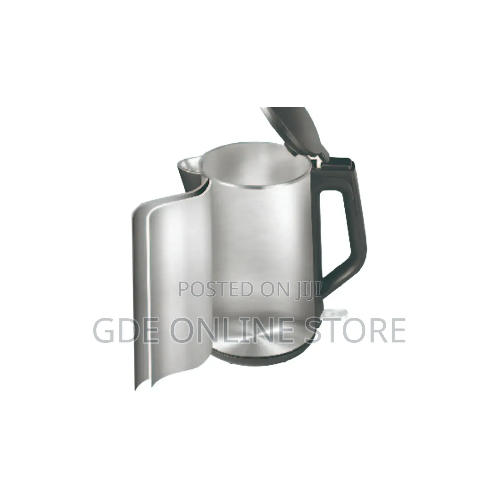 Hisense 1.5l Double Wall Black Kettle 2200w