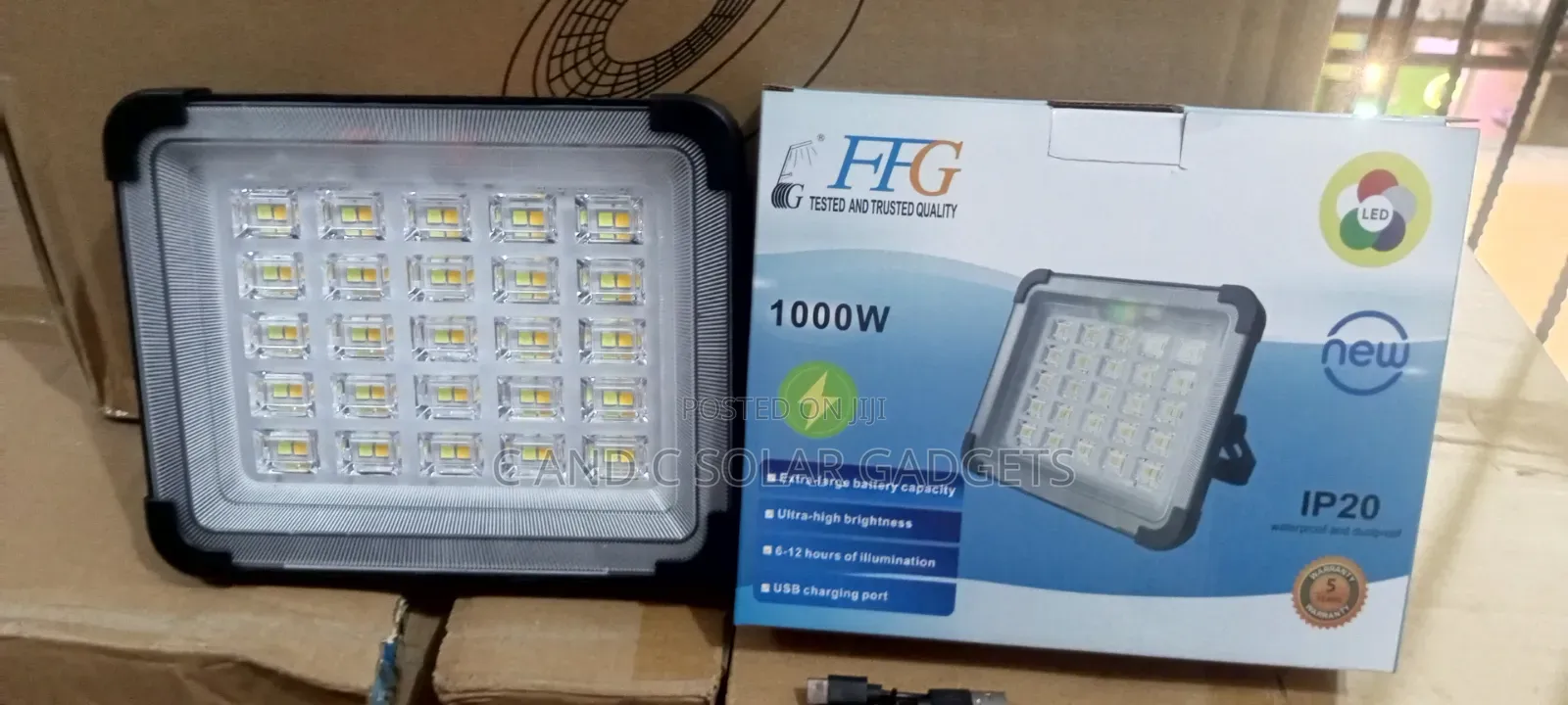 FFG 150 Watts Solar Flood Light