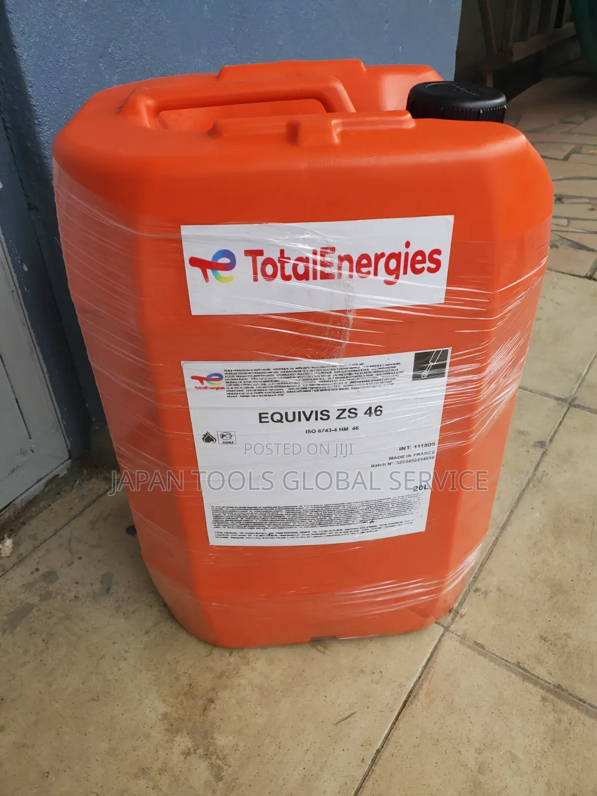 Total Equivis ZS 46 Hydraulic Oil (20Litre)
