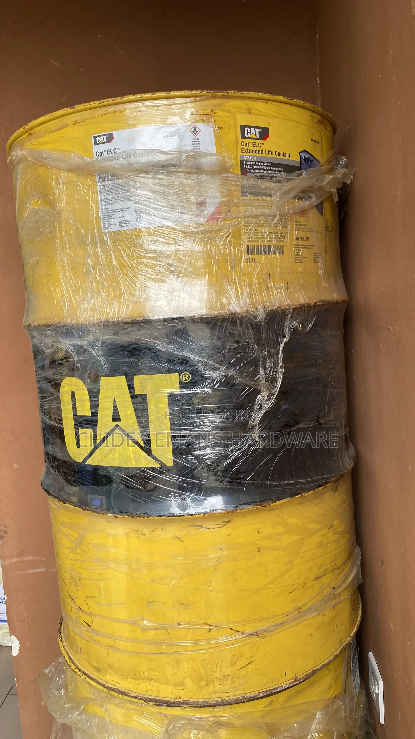 210-Liter Drum of Cat ELC (Extended Life Coolant)