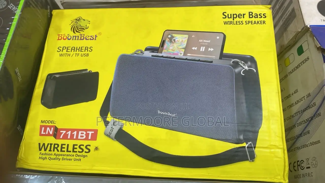 Feel the 45W Bass for 24 Hours: BoomBest LN711 With 8,000mAh Battery