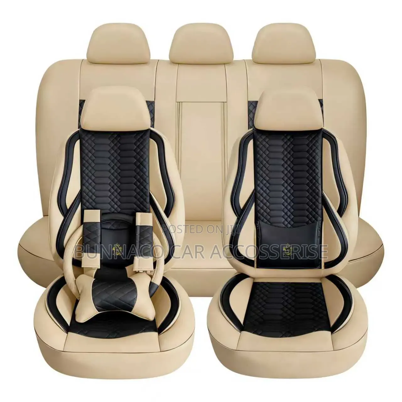 Golden Crown Seat Cover Available