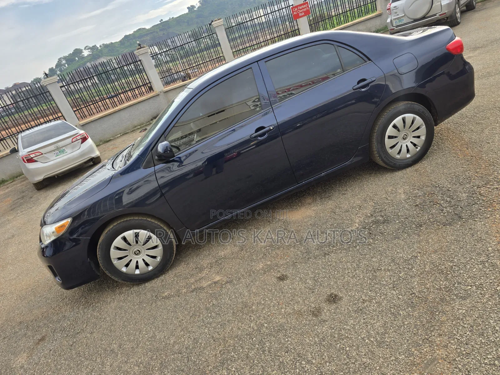 Toyota Corolla 2012 Blue