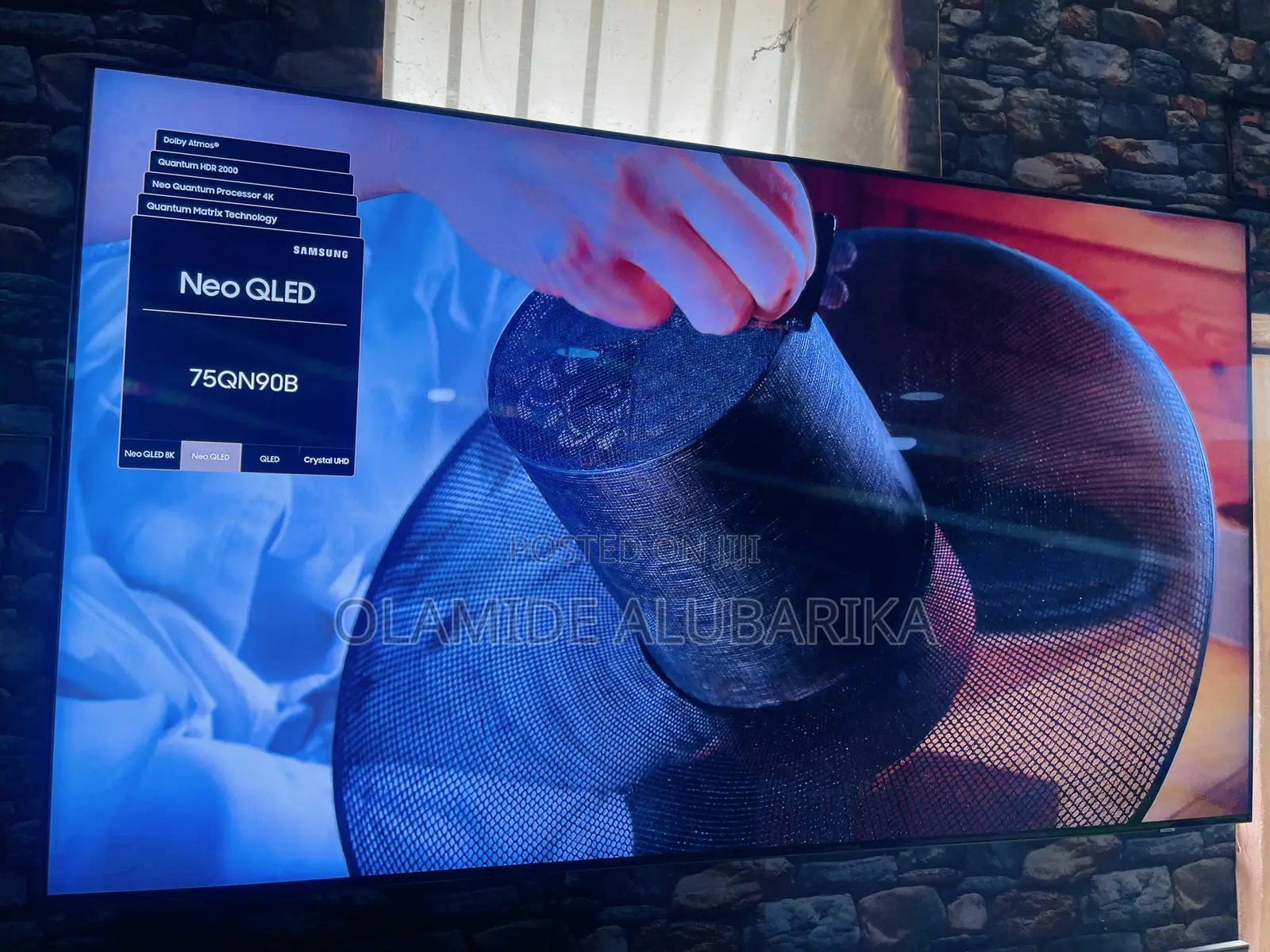 Samsung Open Box QN90B 75" Premium Neo QLED TV 120Hz Refresh