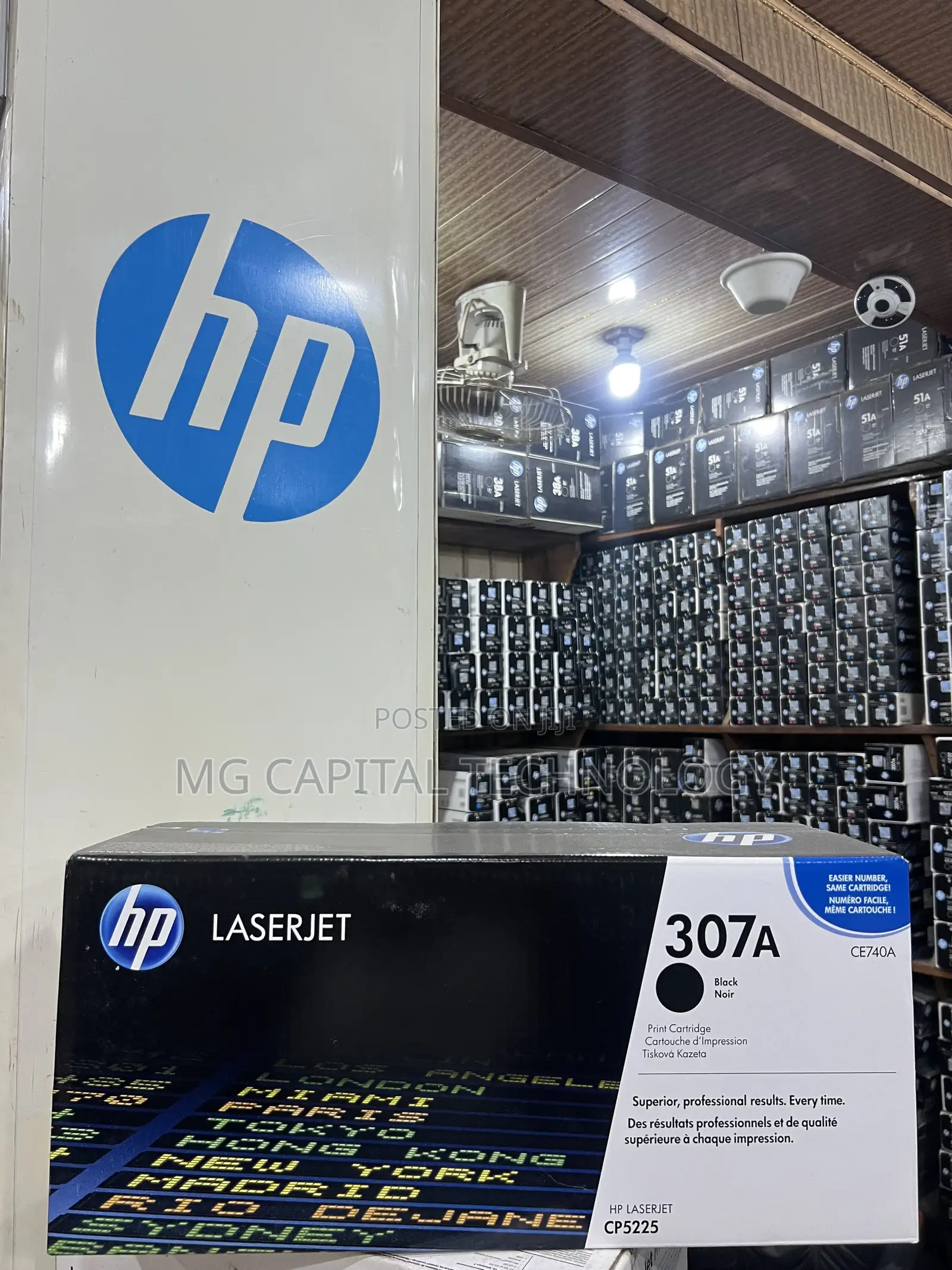 HP 307A Original LaserJet Toner Cartridge for HP Color LaserJet