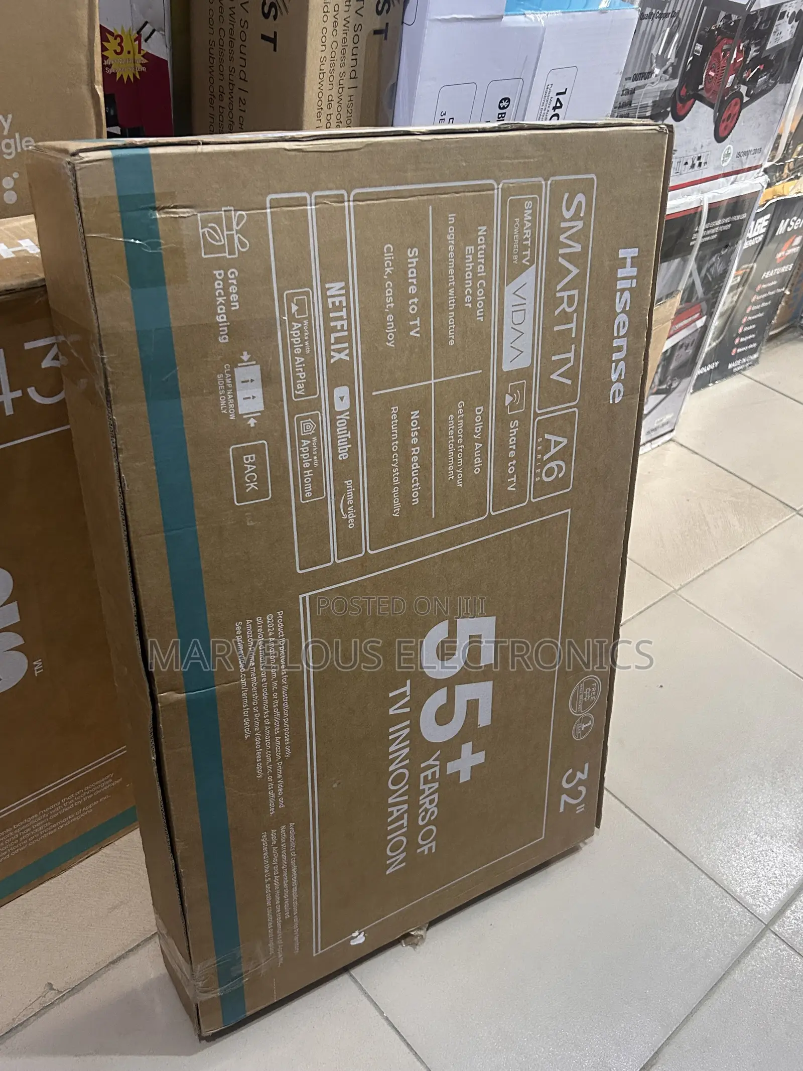 Brand New Hisense 32inch Smart Television Warranty Valid 2years
