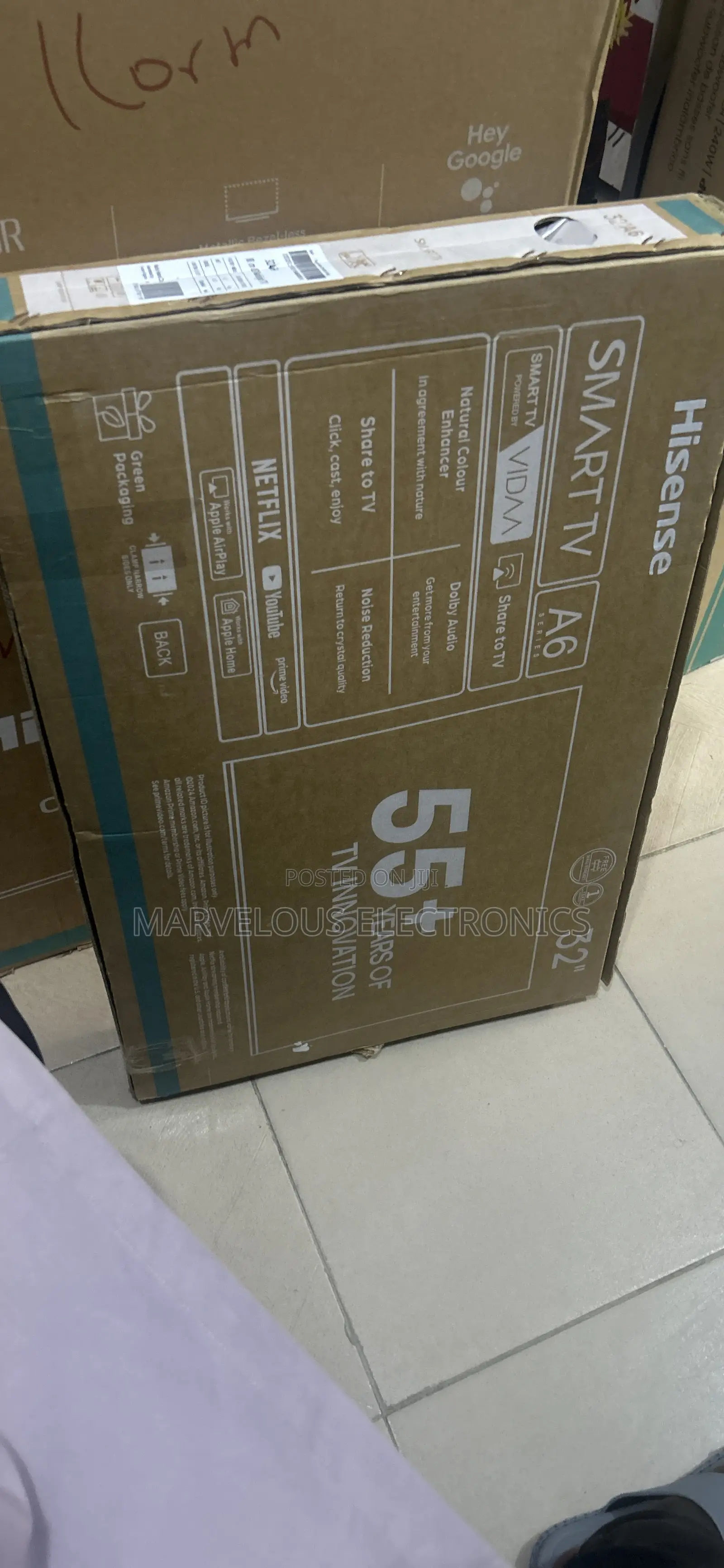 Brand New Hisense 32inch Smart Television Warranty Valid 2years