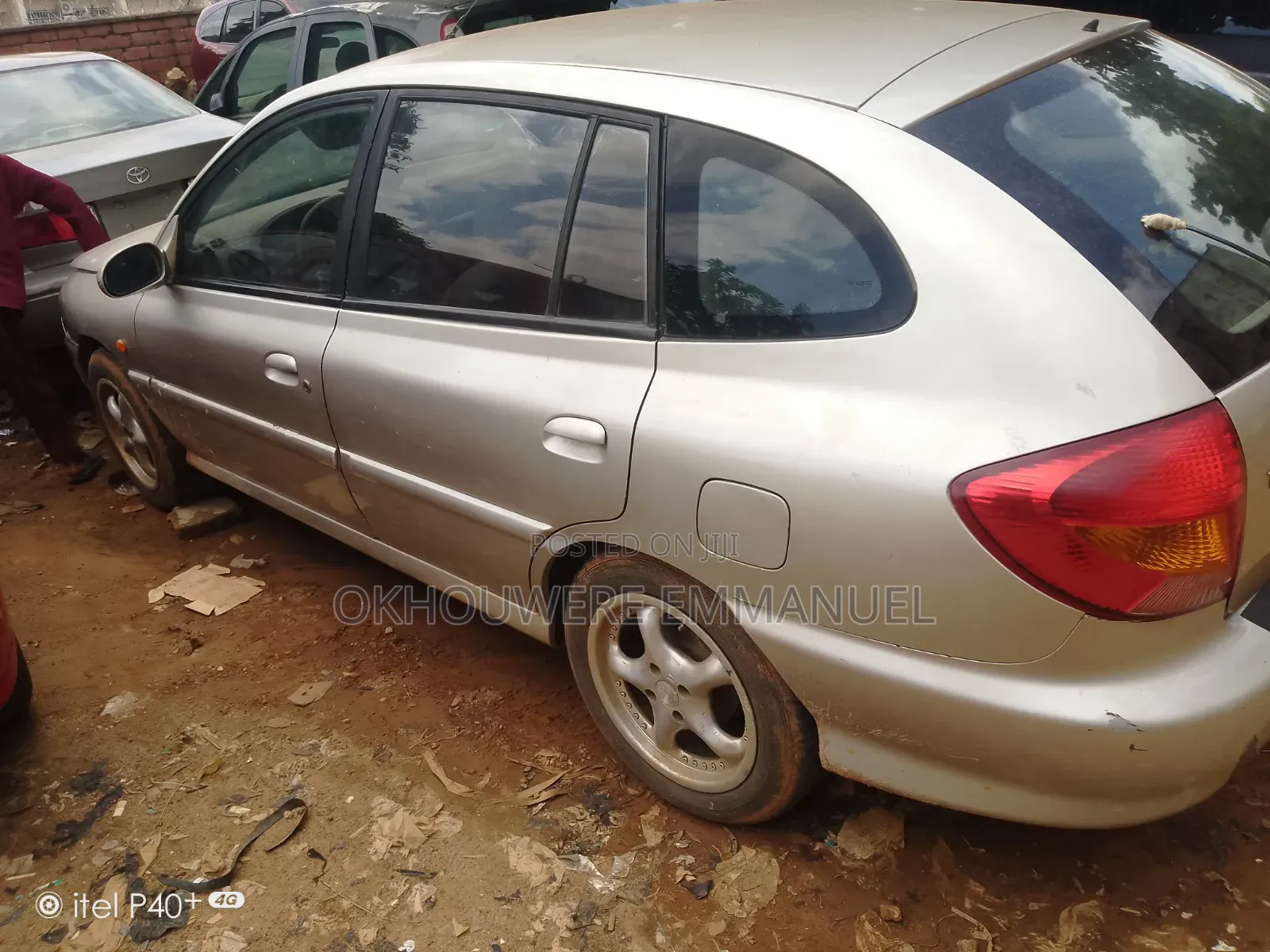 Kia Rio 2005 Silver