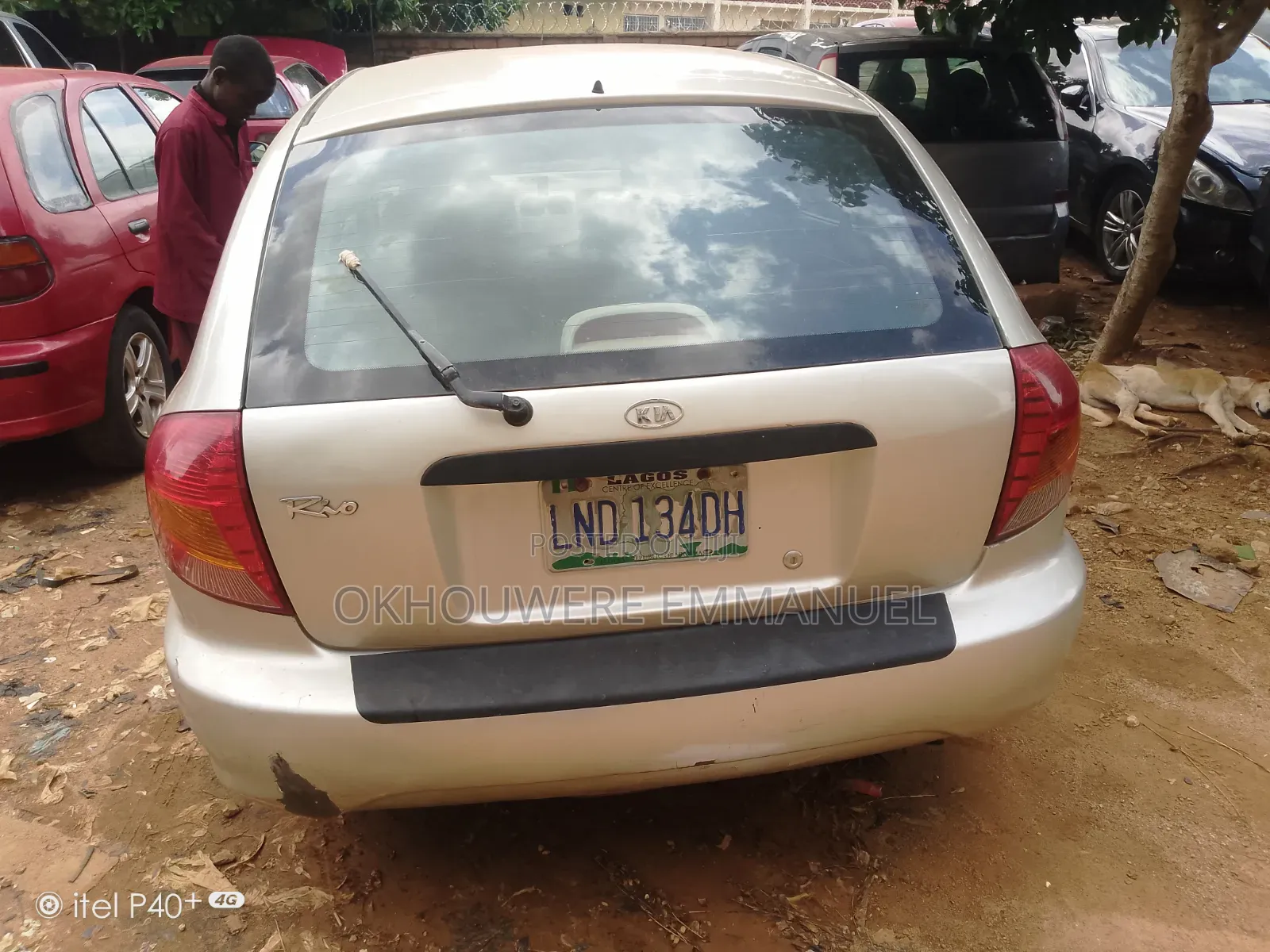 Kia Rio 2005 Silver