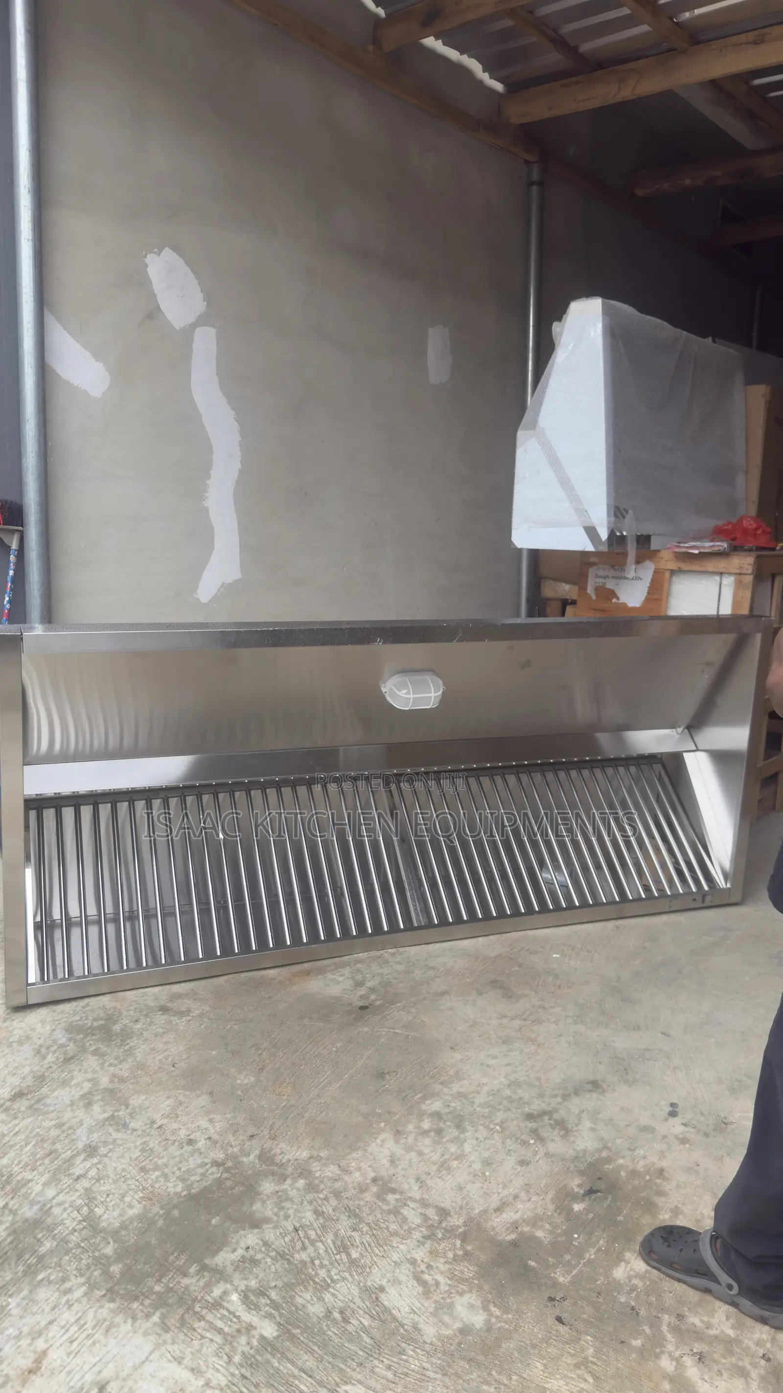 8ft Industrial Kitchen Heat Extractor/Hood