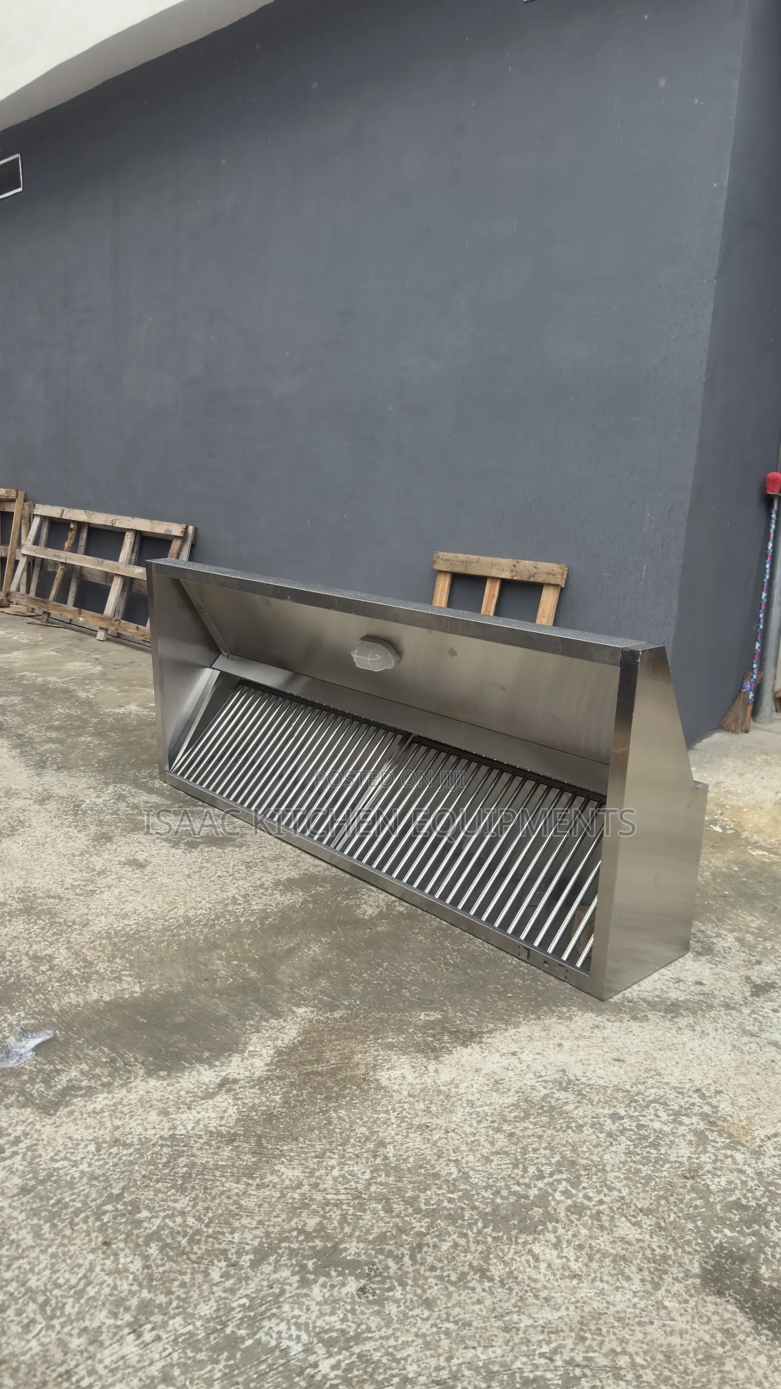 8ft Industrial Kitchen Heat Extractor/Hood
