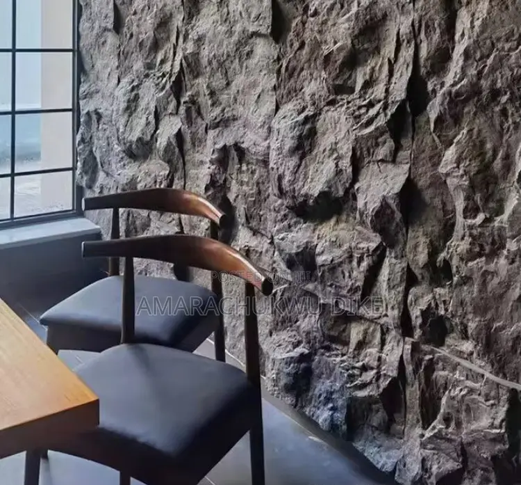 Decorative Fiber Foam Polyurethane Pu Rock Stone Wall Panel