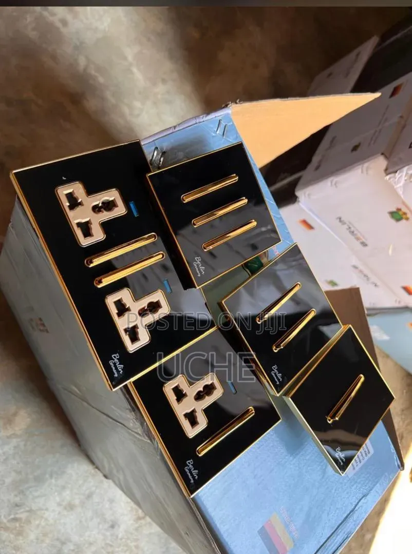 Bristol and Berlin Sand Acrylic Socket and Switches