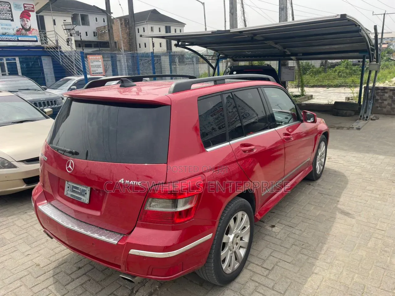 Mercedes-Benz GLK-Class 2010 Red