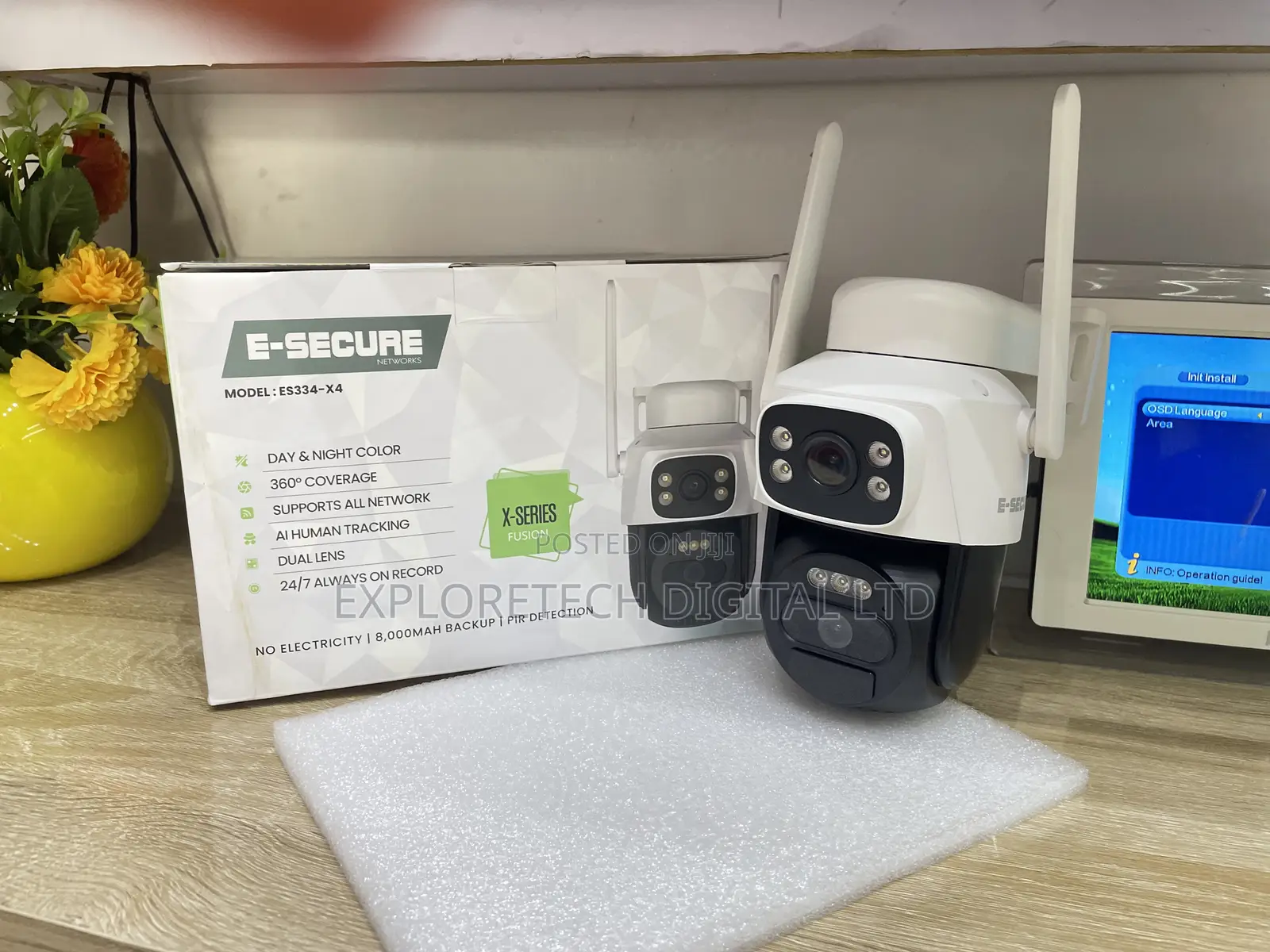 Solar Camera 4g Dual Lens Aov (1yr Warranty)