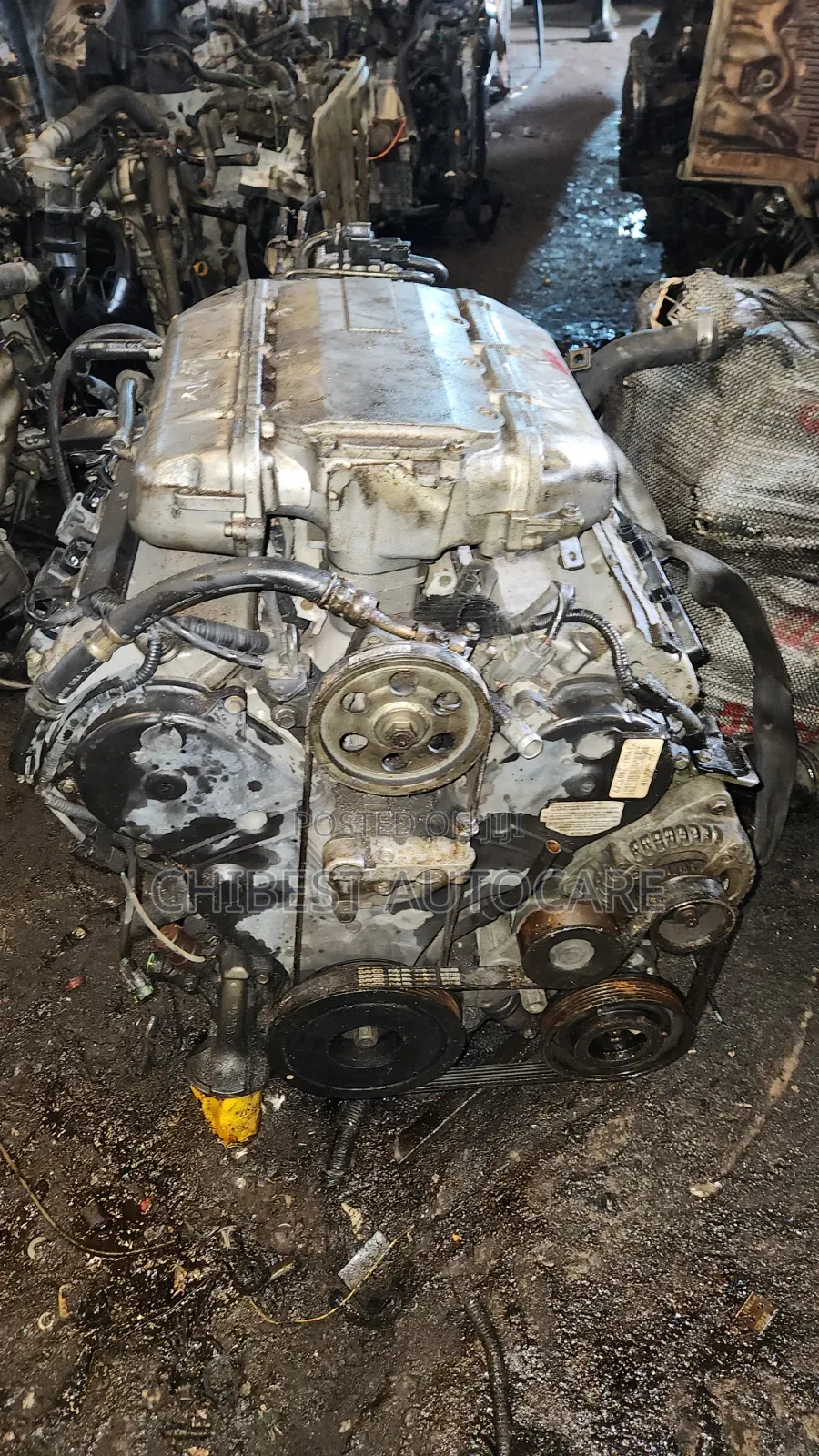 Engine and Gearbox for Honda Pilot 2002/2003 Models Double Belt