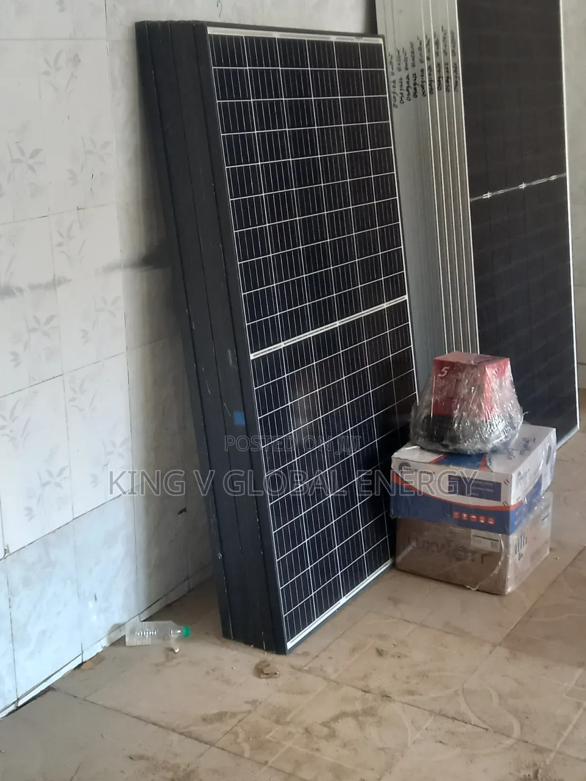 Solar System 5kva/24v Hybrid Inverter+5kwh/ 24v Lithium Battery