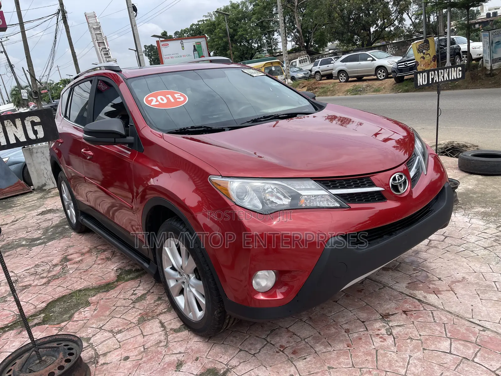 Toyota RAV4 Limited 4dr SUV (2.5L 4cyl 6A) 2015 Red