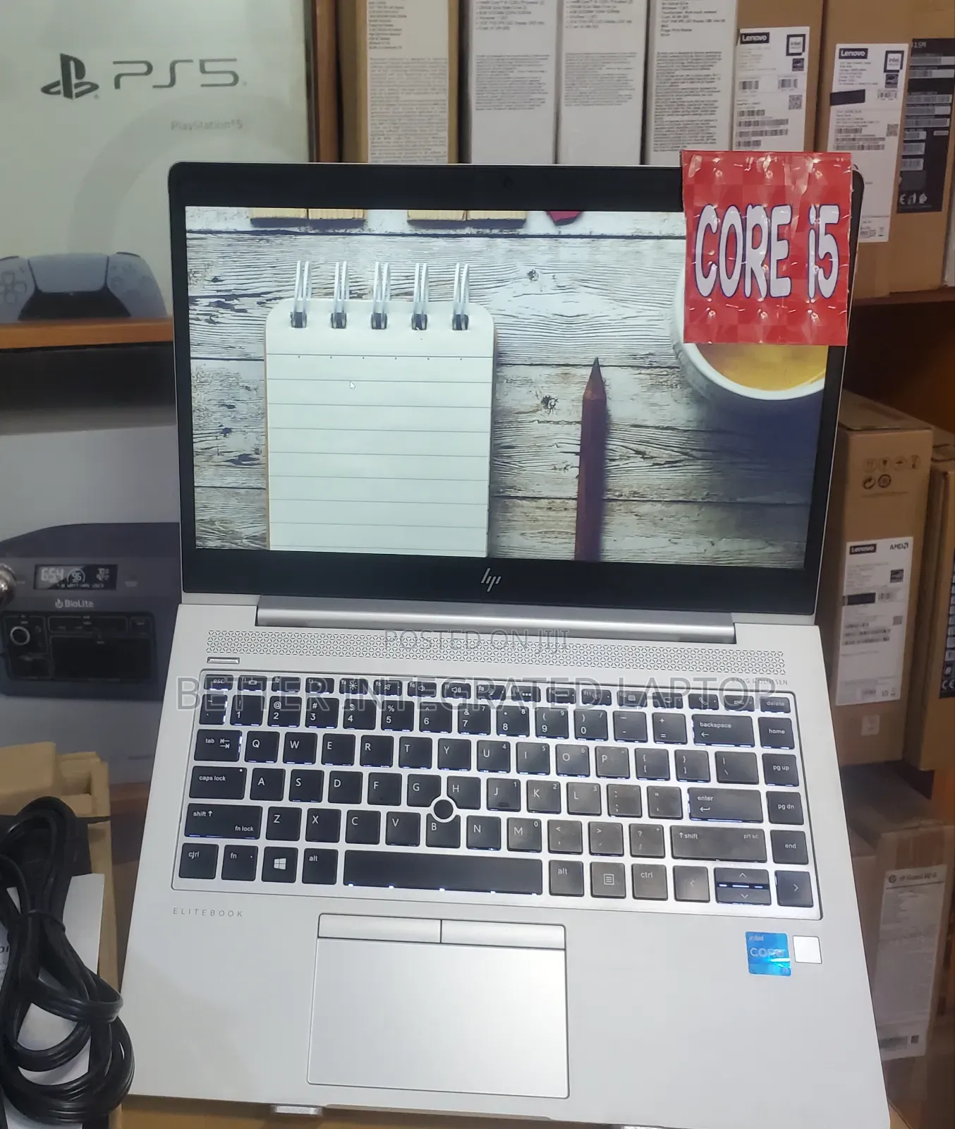 New Laptop HP EliteBook 750 G1 12GB Intel Core 5 SSD 256GB
