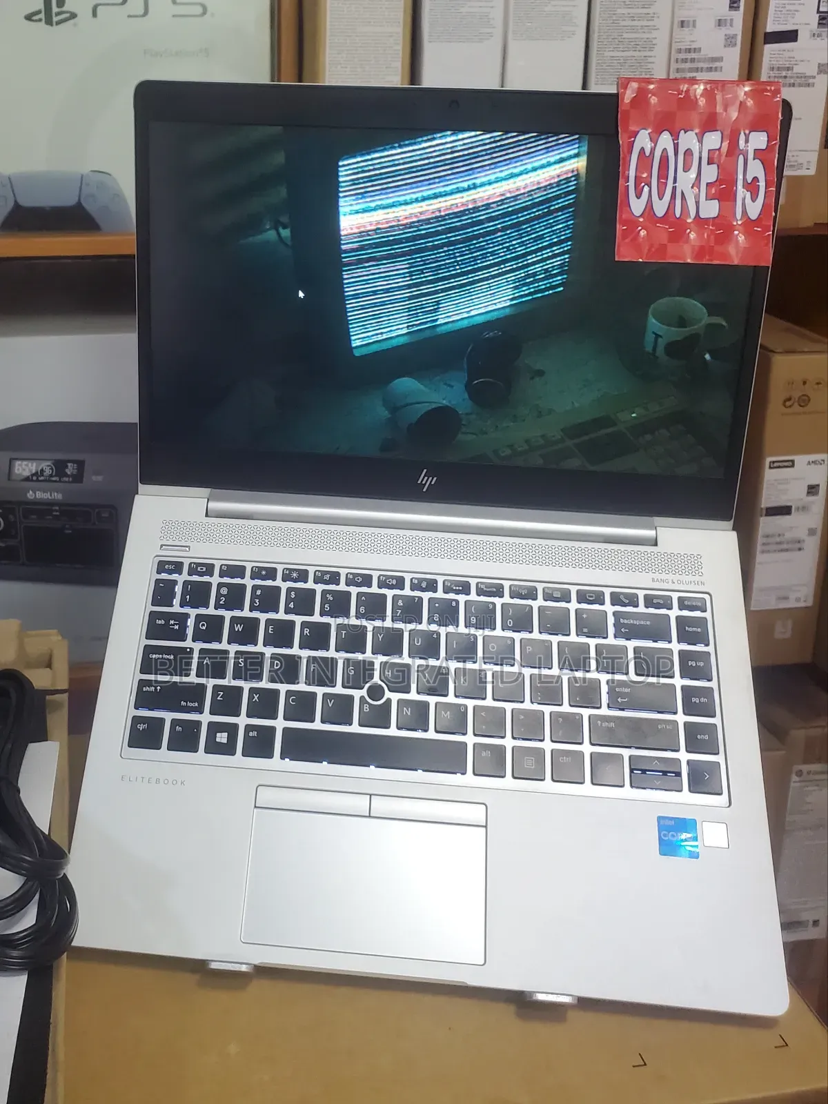 New Laptop HP EliteBook 750 G1 8GB Intel Core 5 SSD 256GB