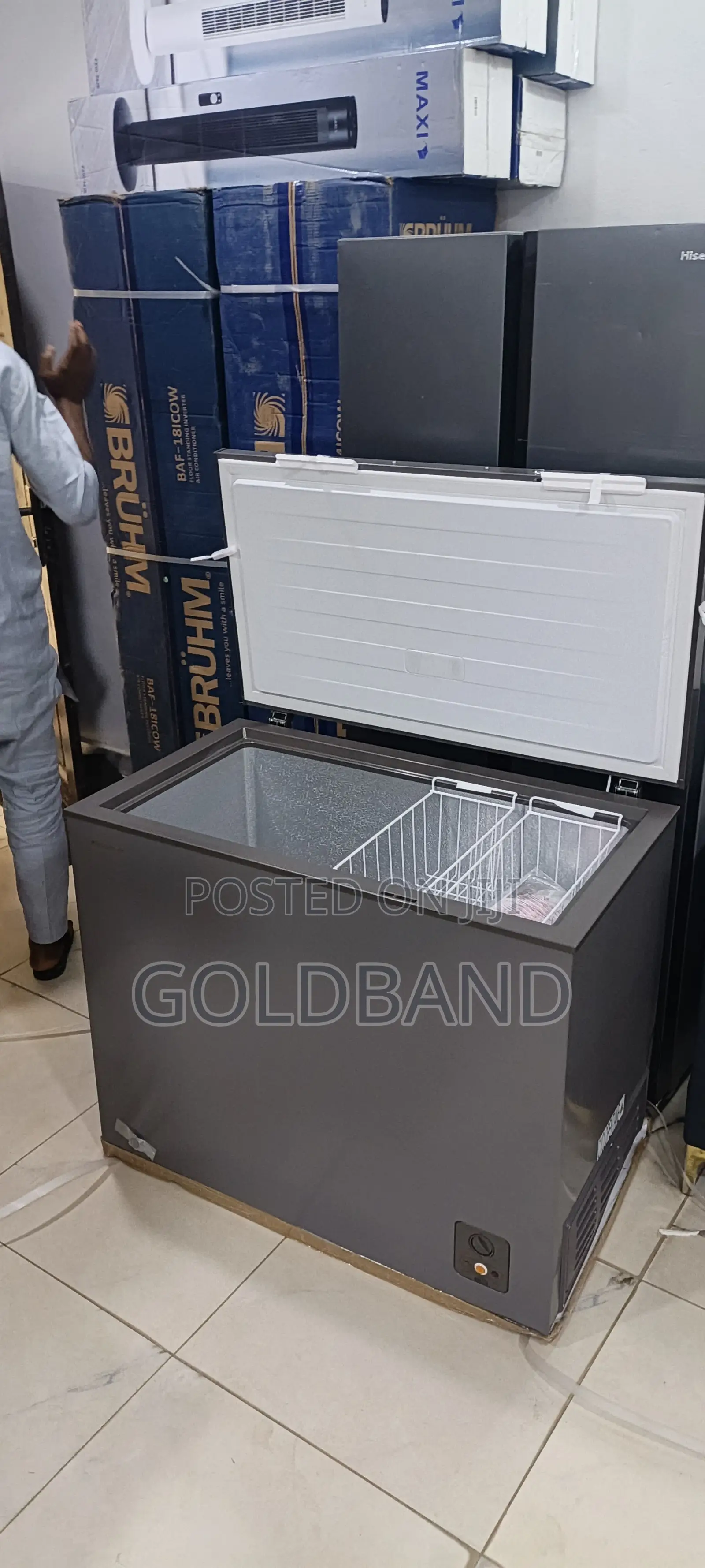 Hisense 250L 340SH Chest Freezer – Fast Cooling