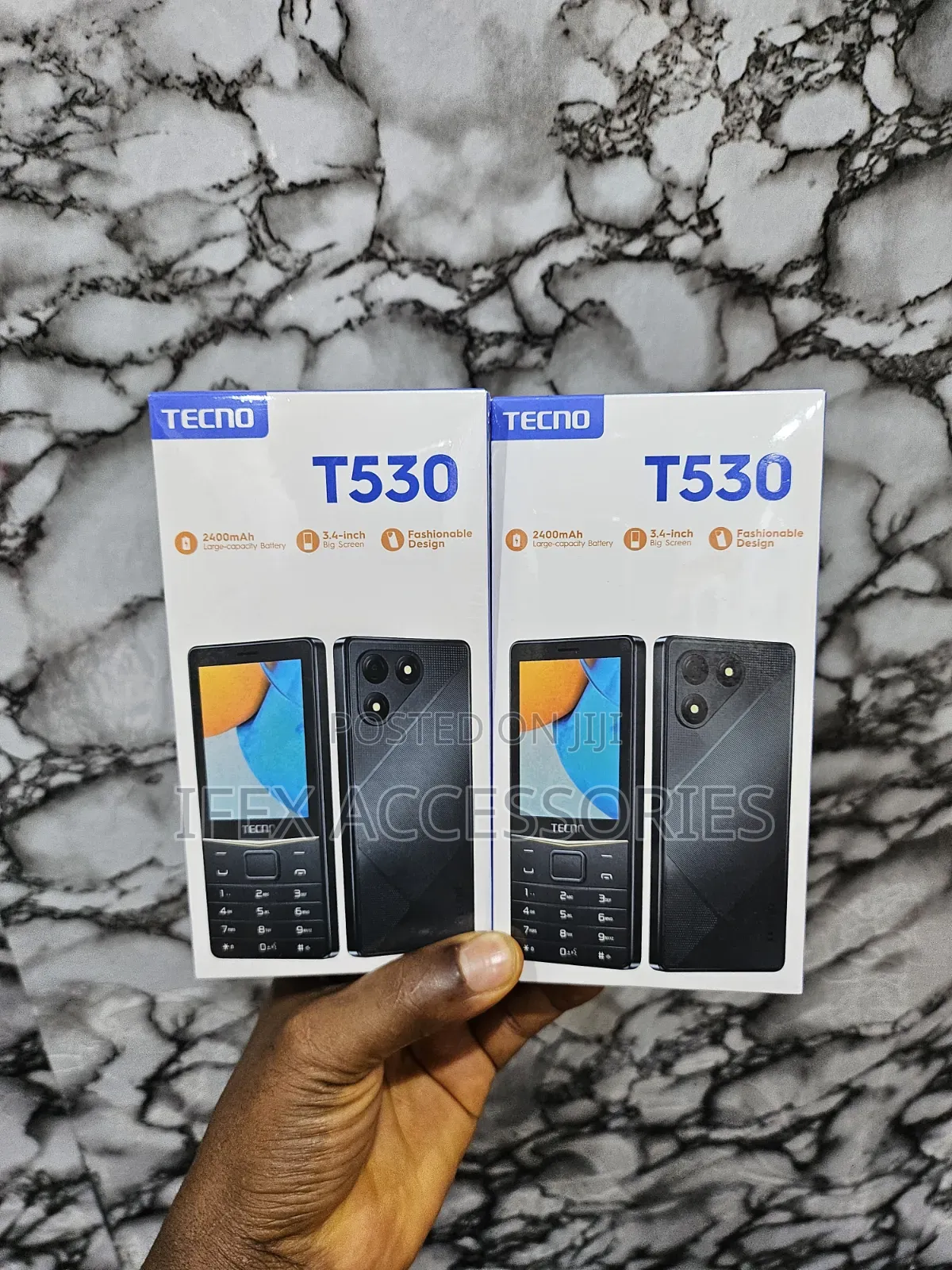 New Tecno T529 Black