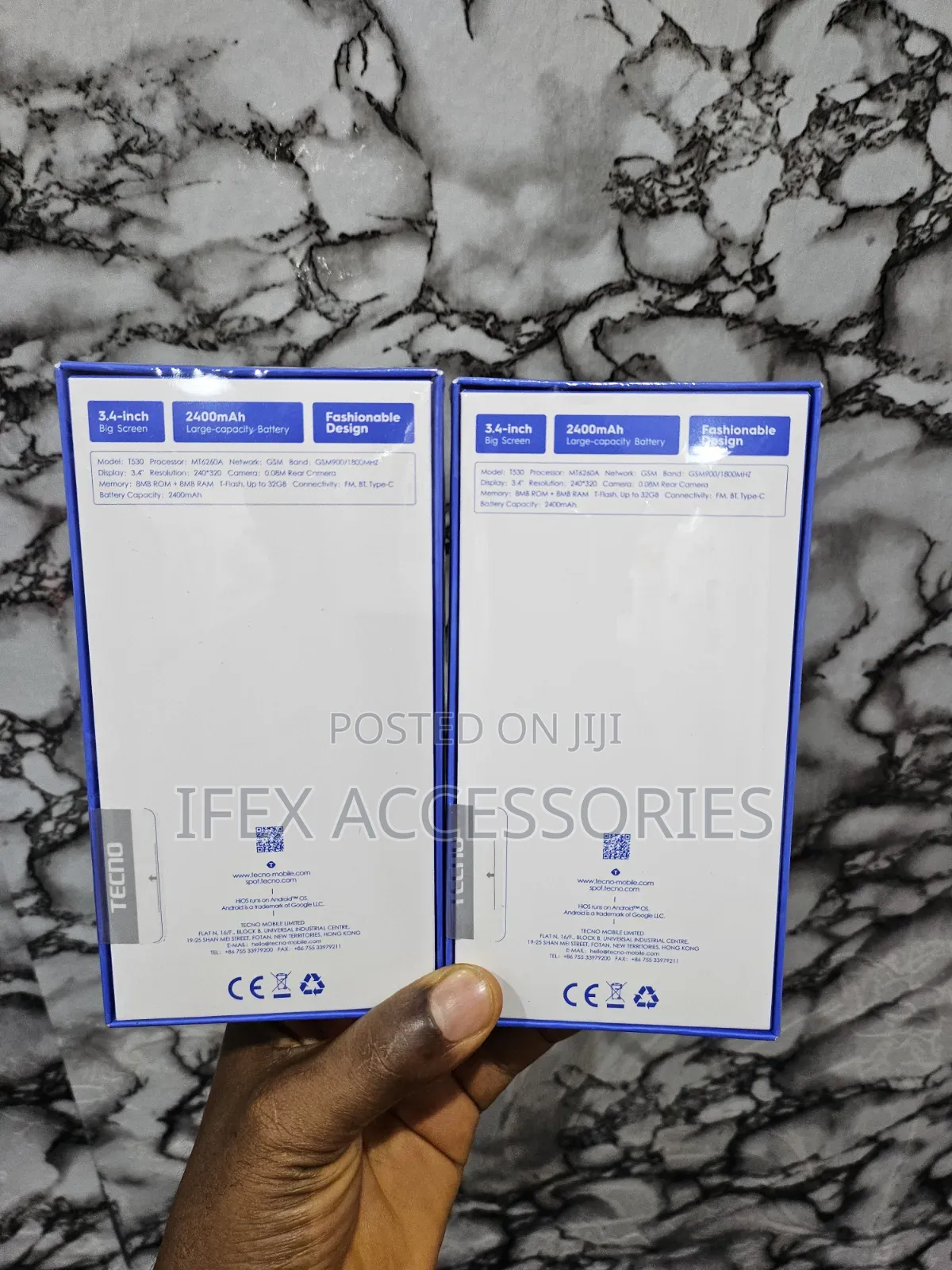New Tecno T529 Black
