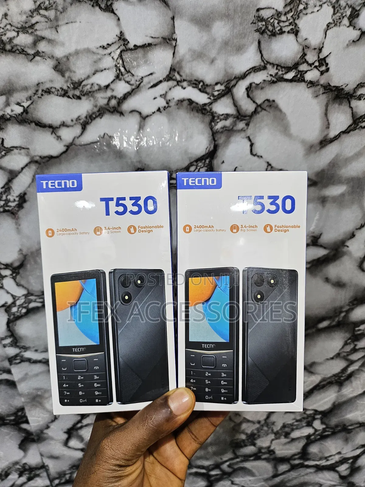 New Tecno T529 Black