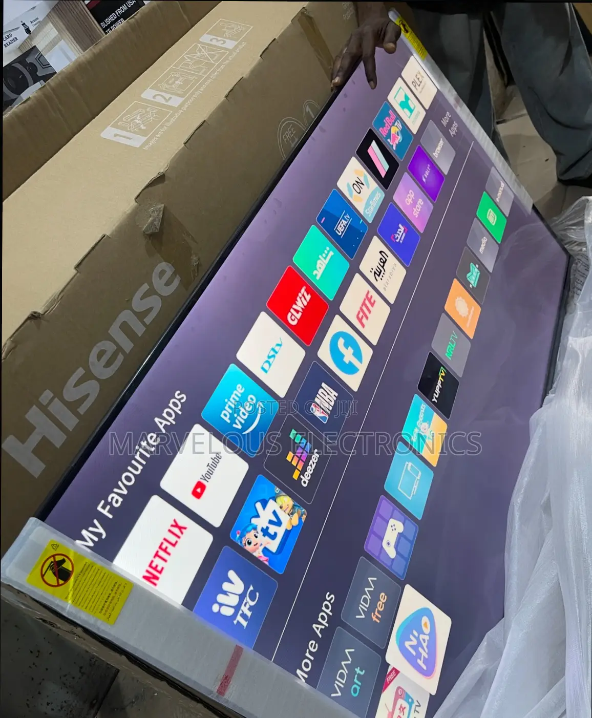 Brand New Hisense 55inch QLED Full HD Smart Television Warranty 2years