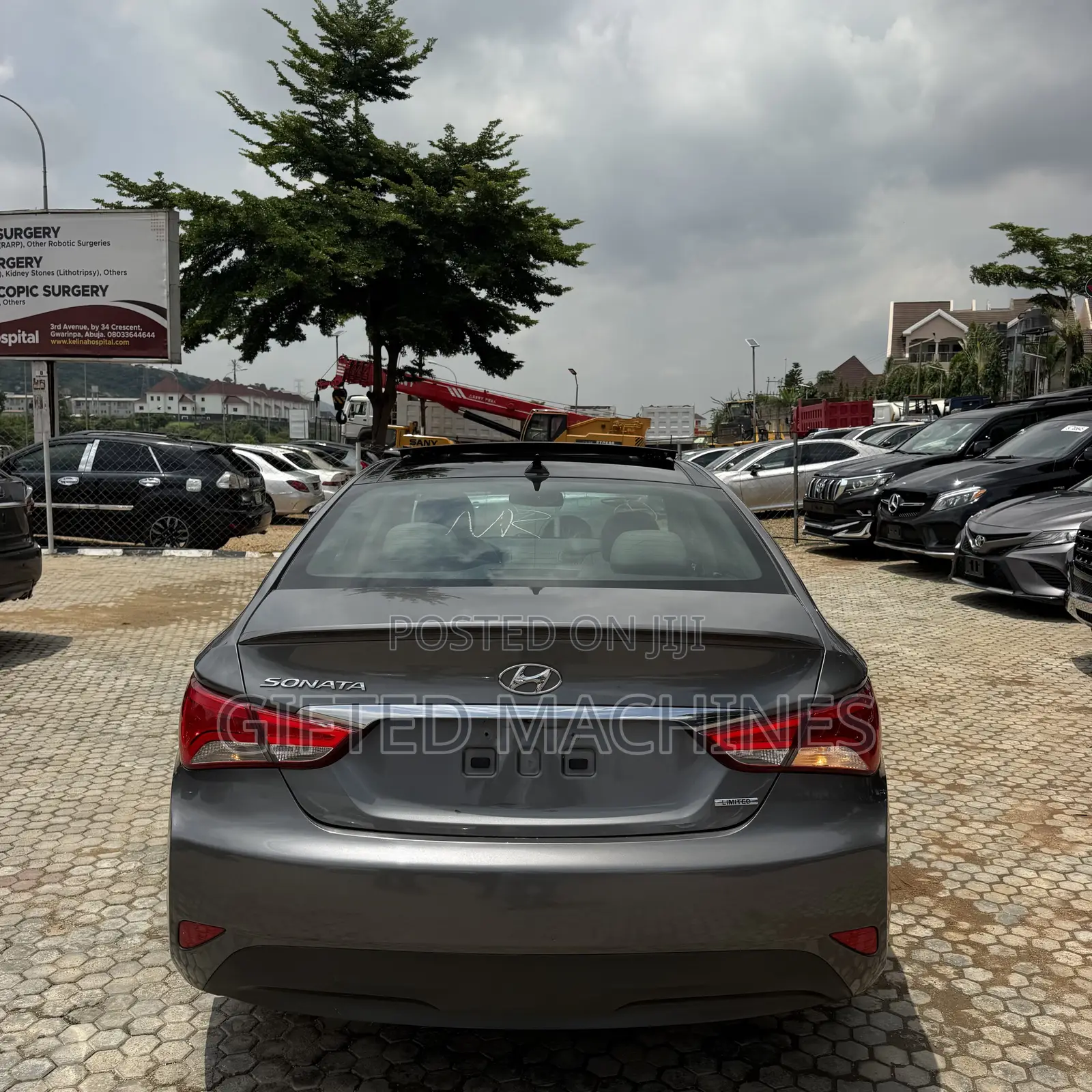 Hyundai Sonata Limited PZEV 4dr Sedan (2.4L 4cyl 6A) 2014 Gray