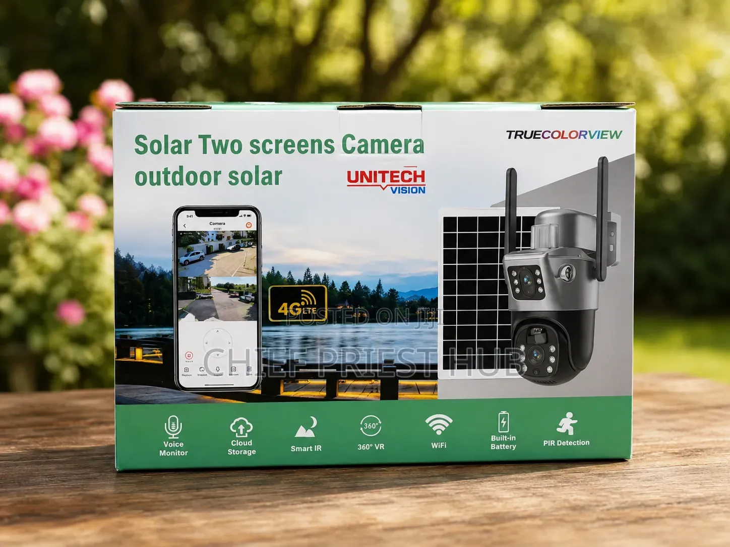 Two Lens Camera With Street Lights