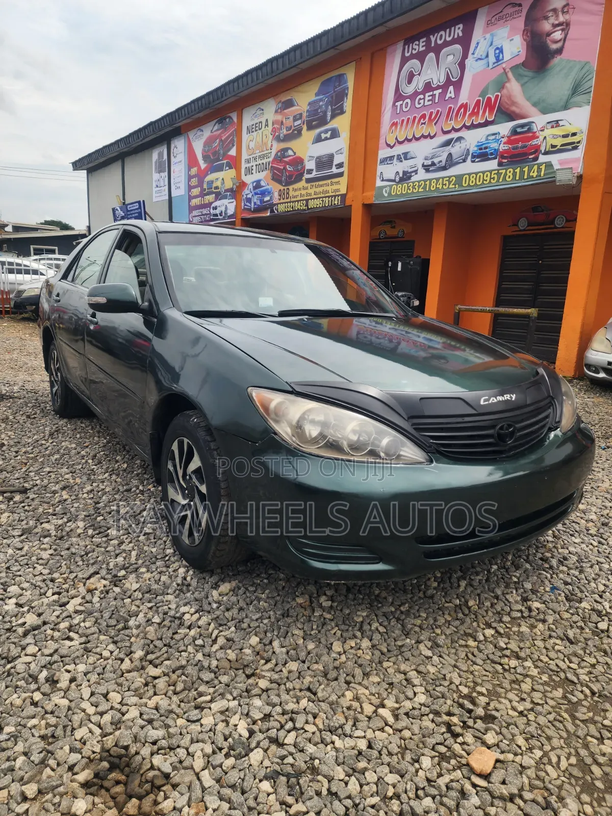 Toyota Camry 2004 Green