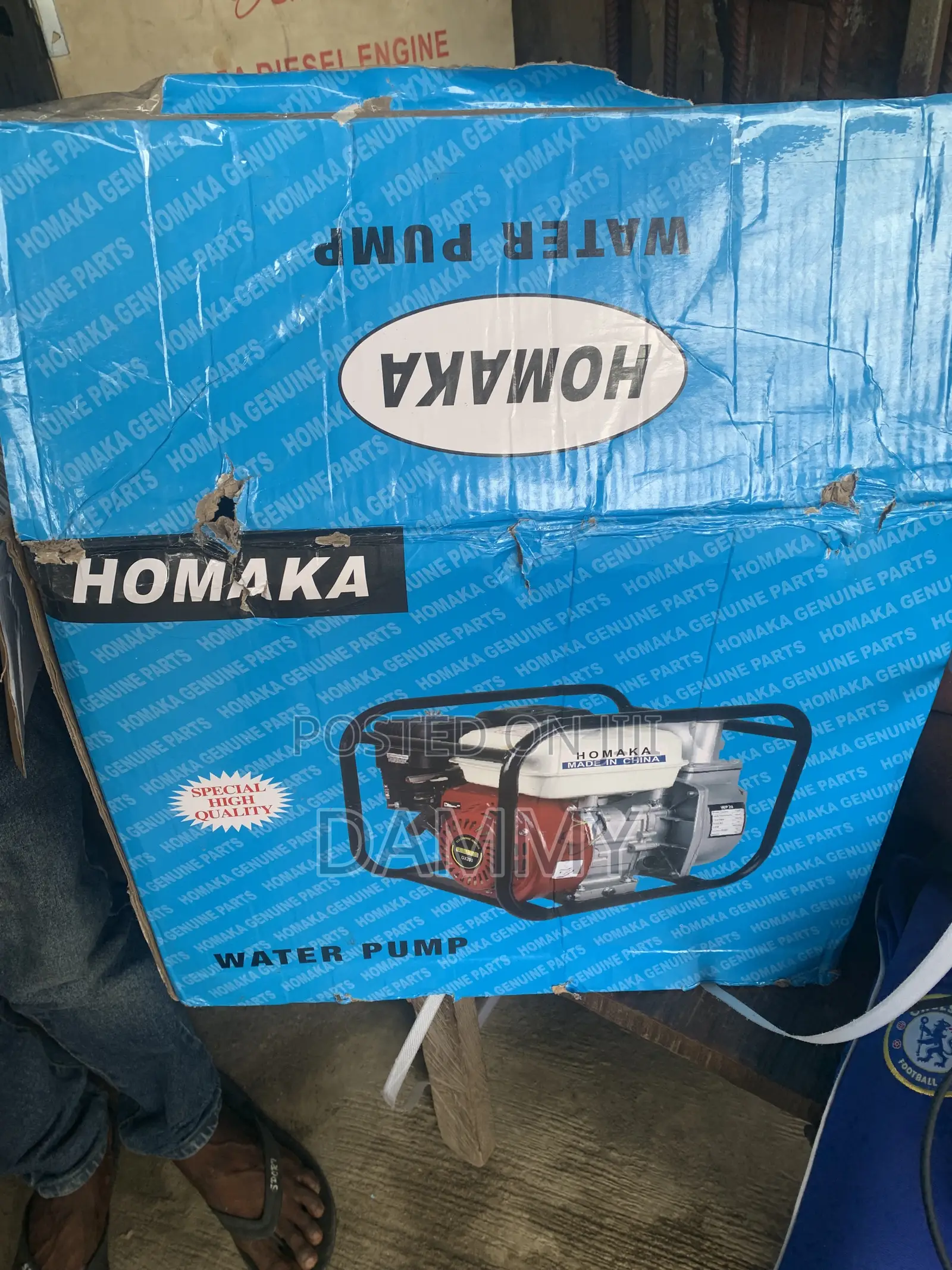 Homaka Gasoline-Powered Water Pump