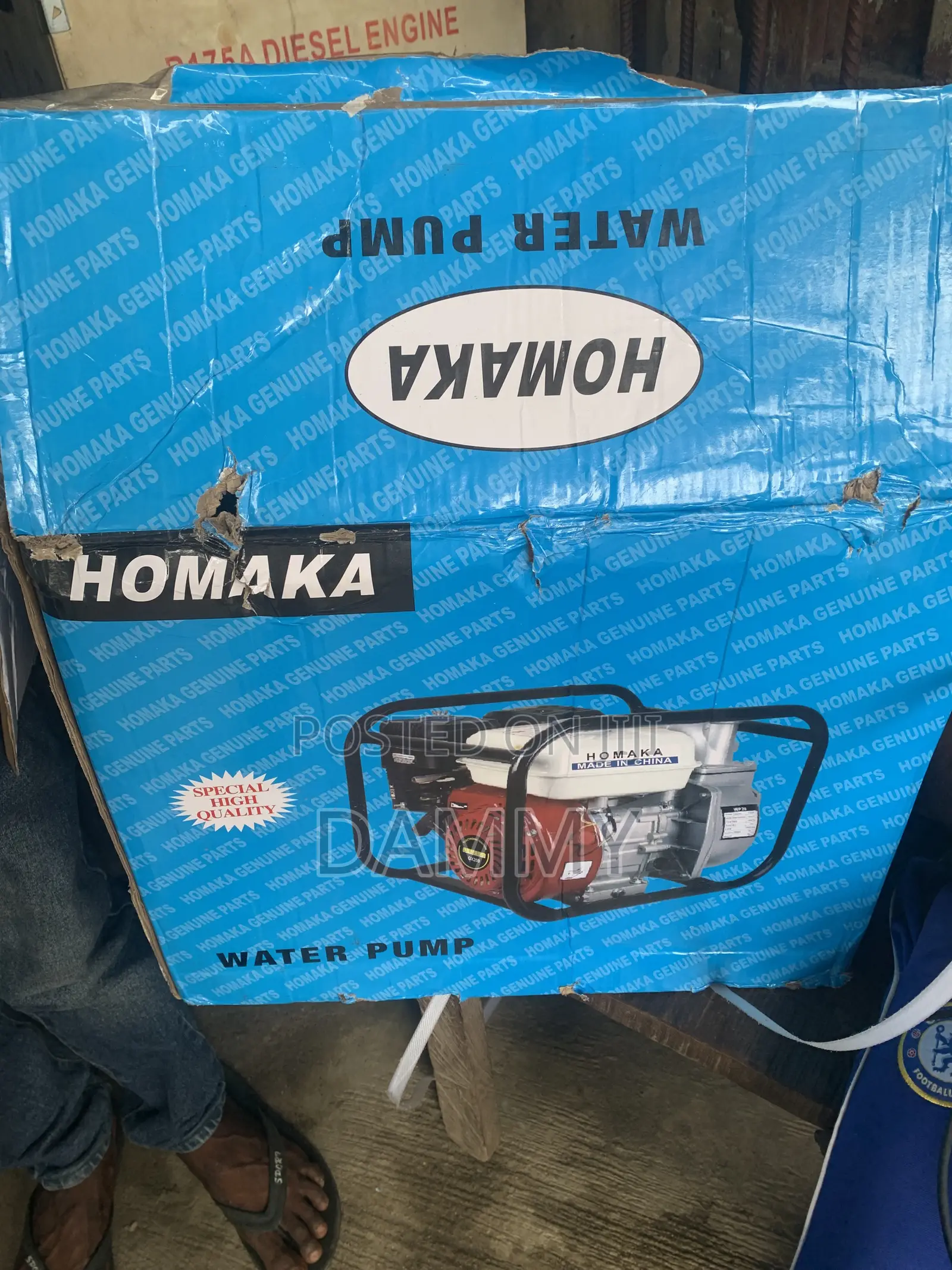 Homaka Gasoline-Powered Water Pump
