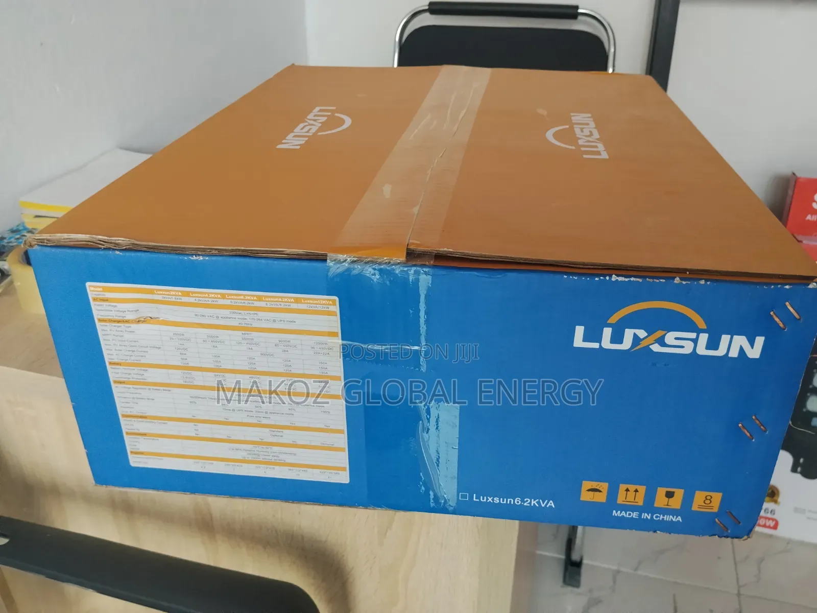 Luxsun Hybrid Solar Inverter 6.2kva 48V